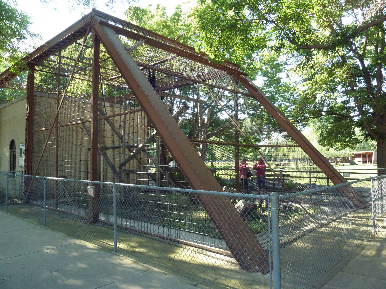 1911 Primate Cage - Siamang Exhibit