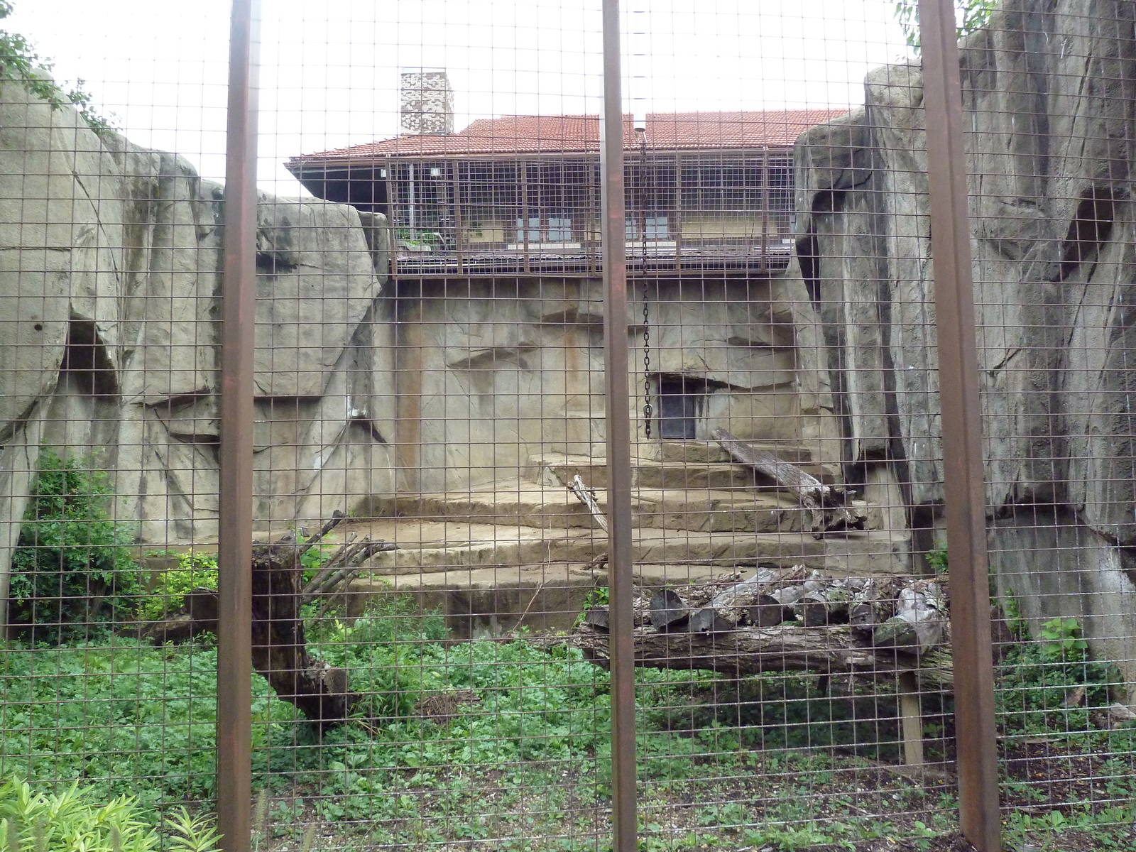 1914 Koetthoefer Animal Building - Empty Exhibit (old tiger enclosure