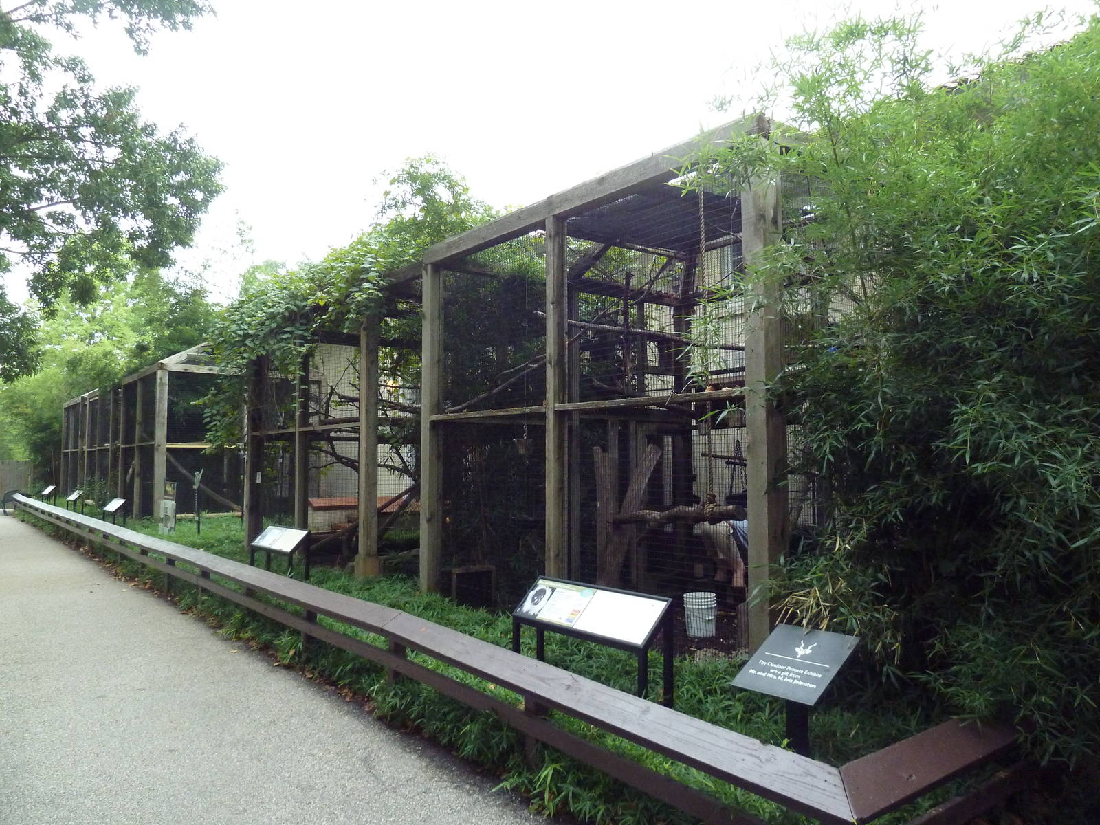 1929 Primate House - Outdoor Exhibits (various lemurs + sifakas)