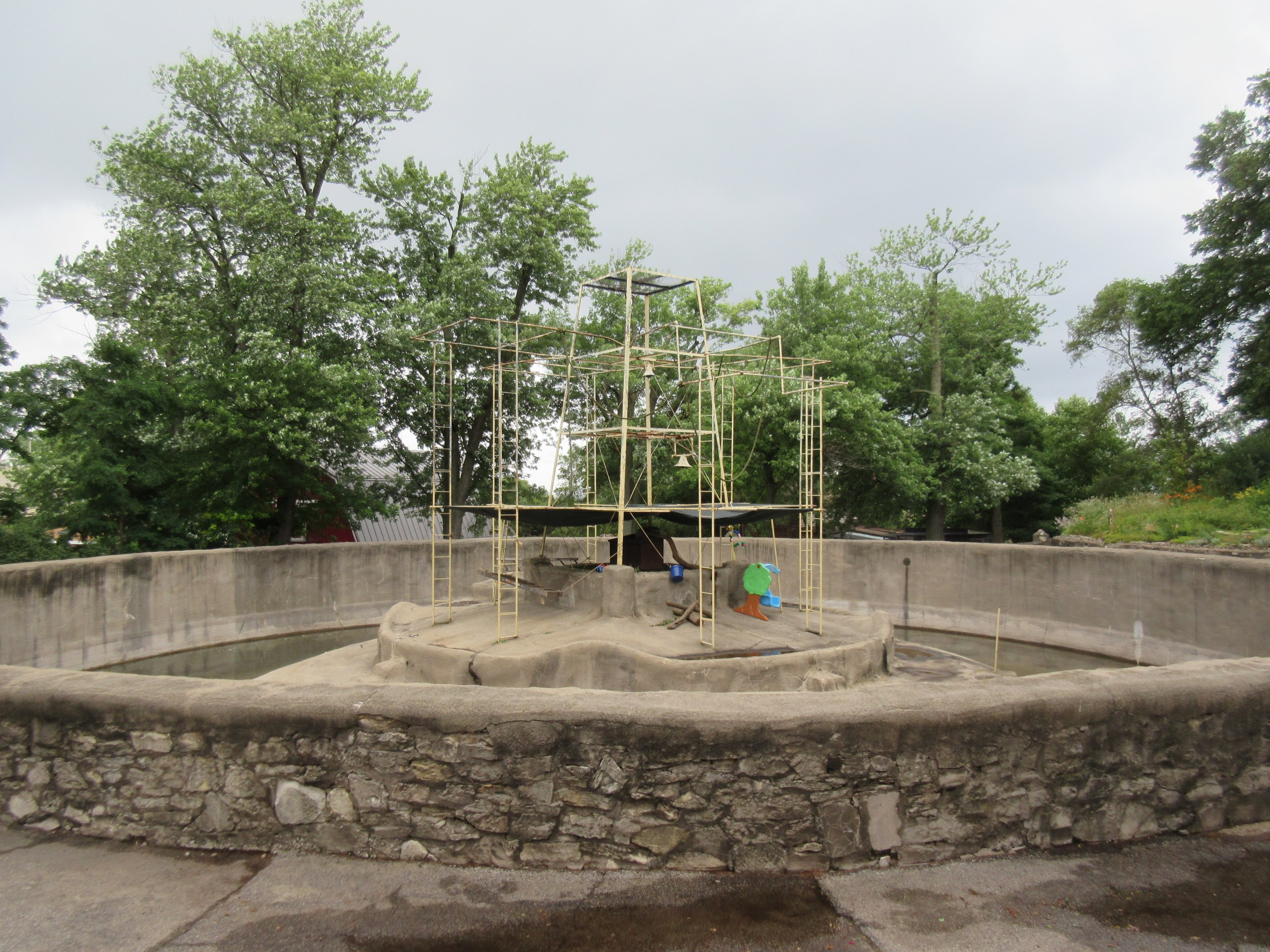 1930s-era Ring-tailed Lemur Exhibit