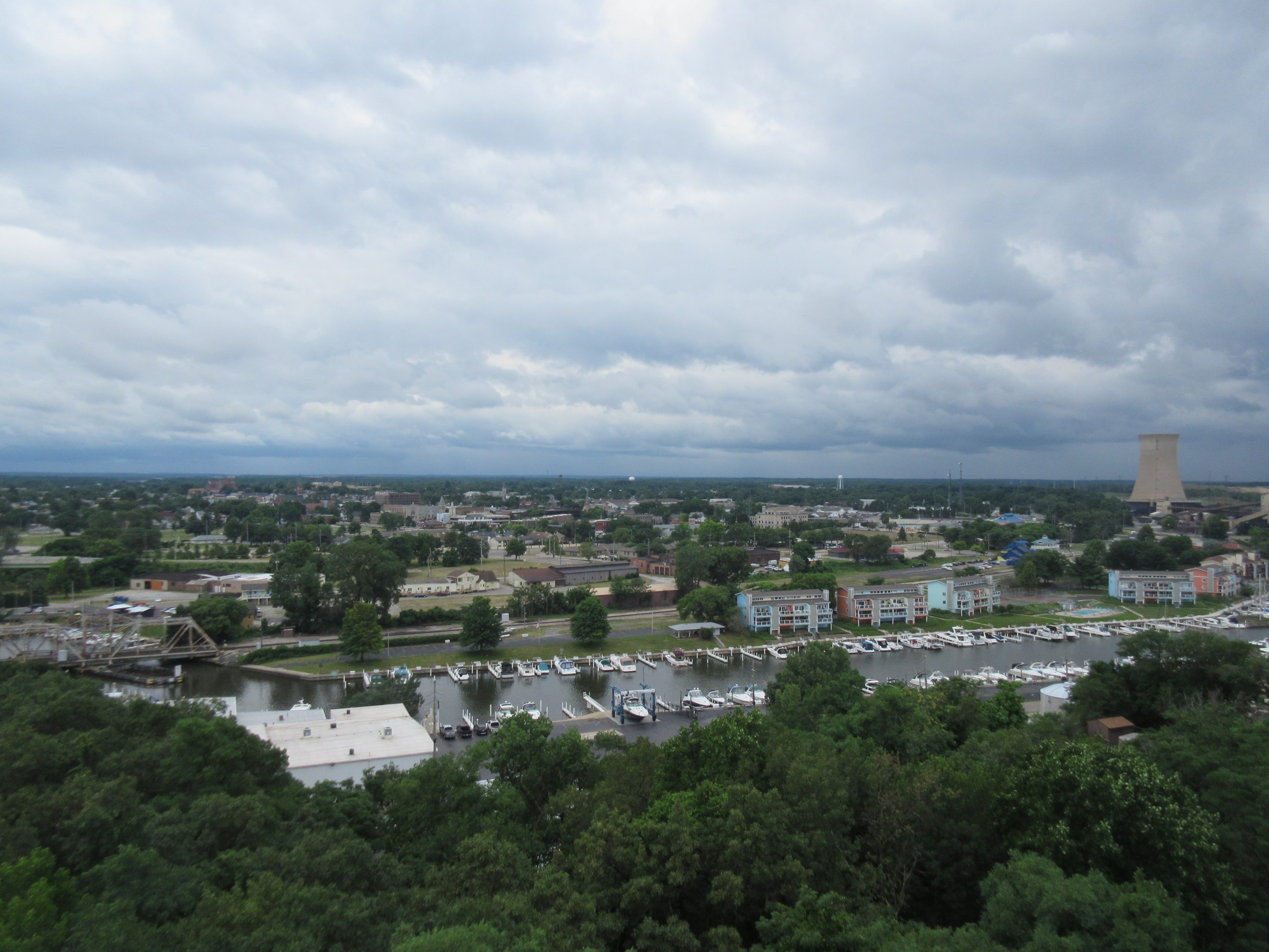 1936 Observation Tower - View From Top