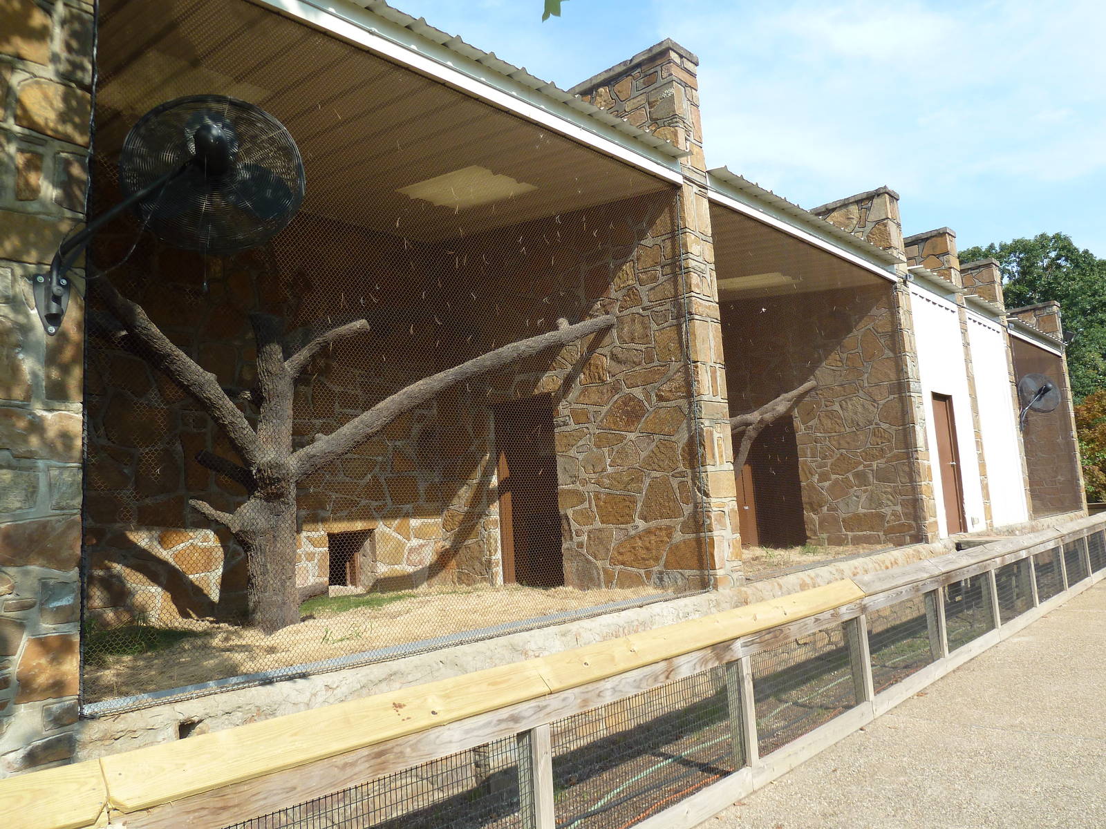 1936 Primates, Reptiles + Birds Building - Primate Exhibits