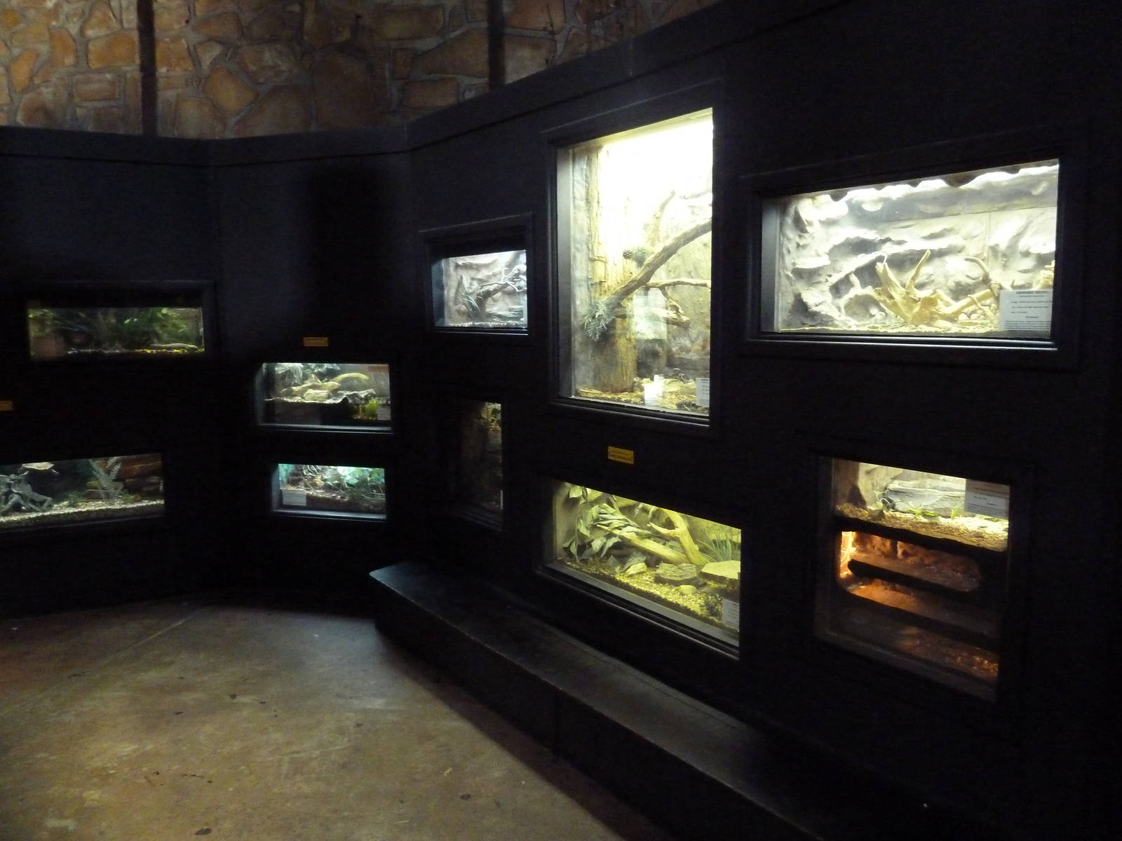 1936 Primates, Reptiles + Birds Building - Reptile Exhibits