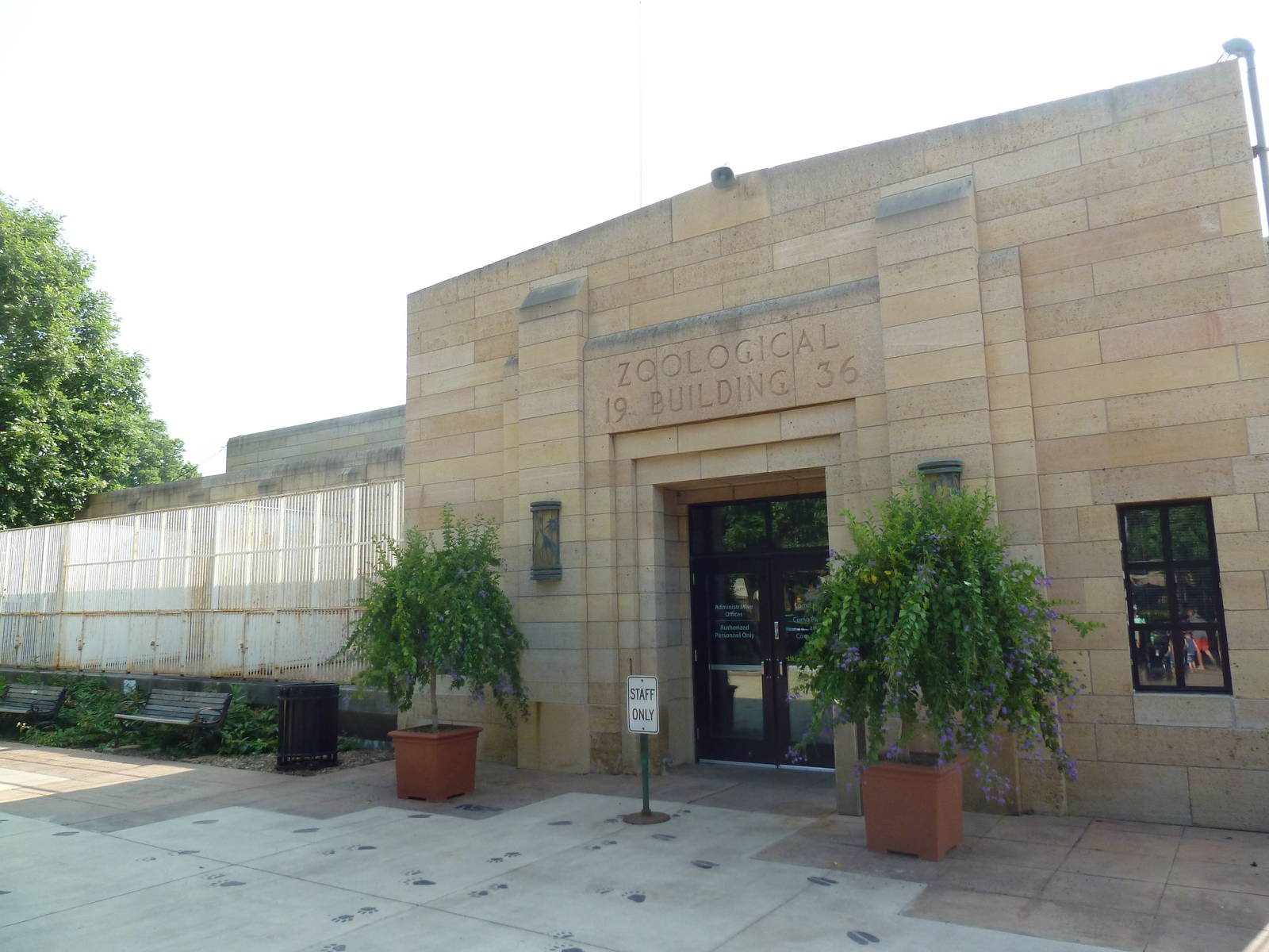 1936 Zoo Building (now used for administration)