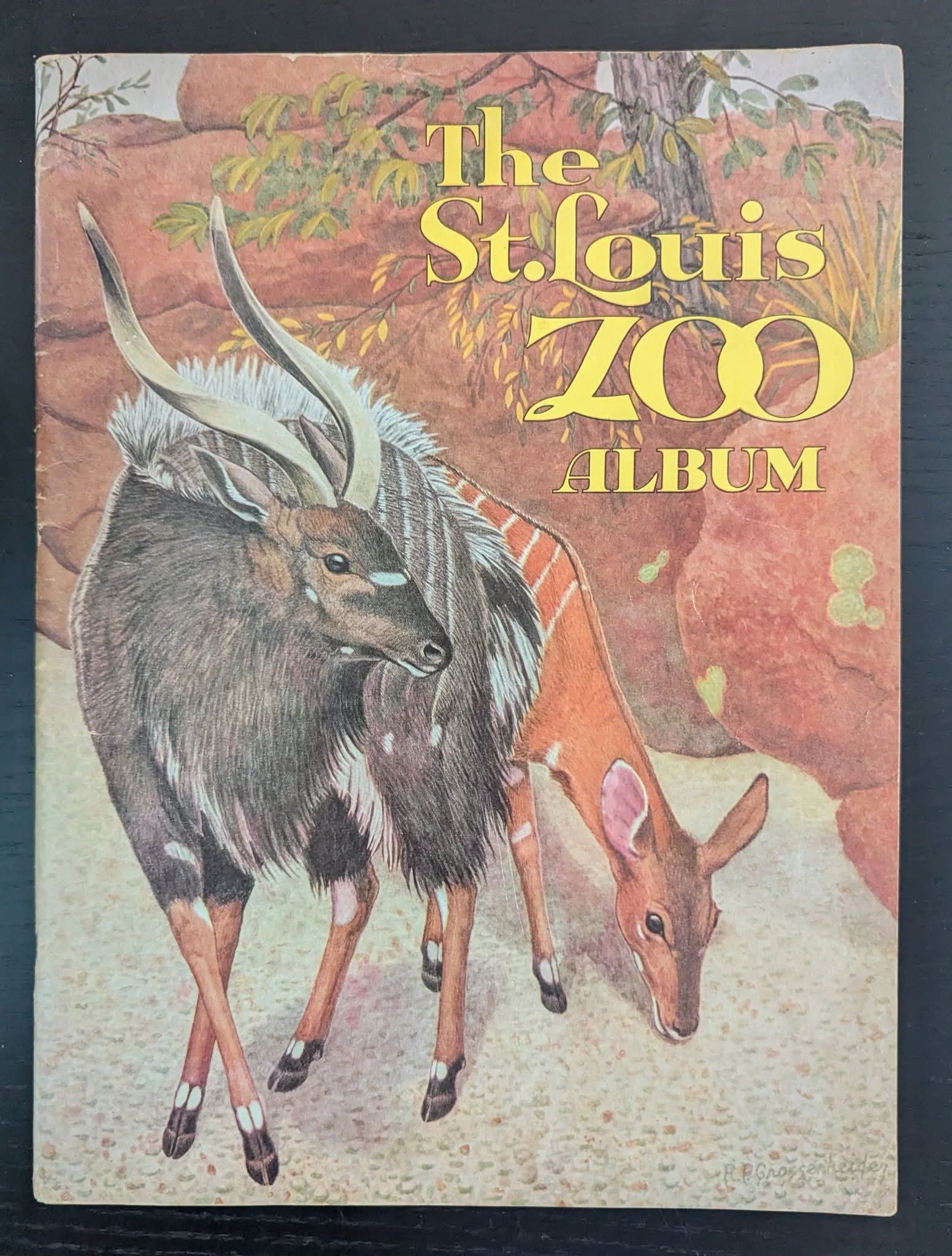 1950 St. Louis Zoo Animal Album