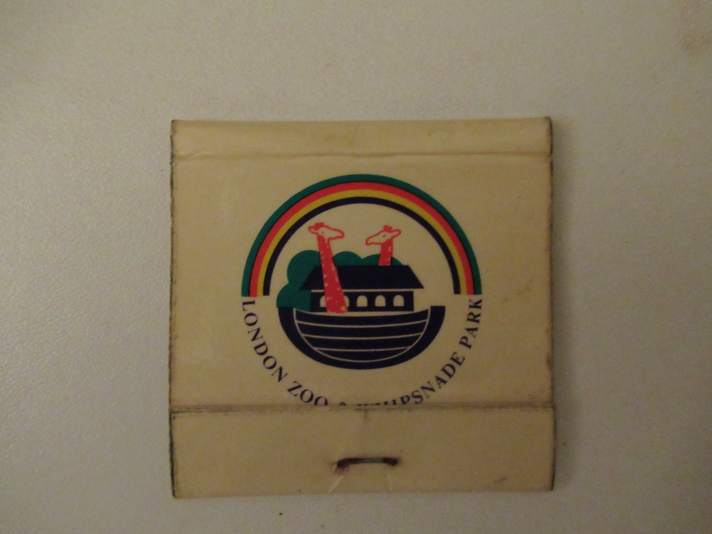 1970s London Zoo Book Matches