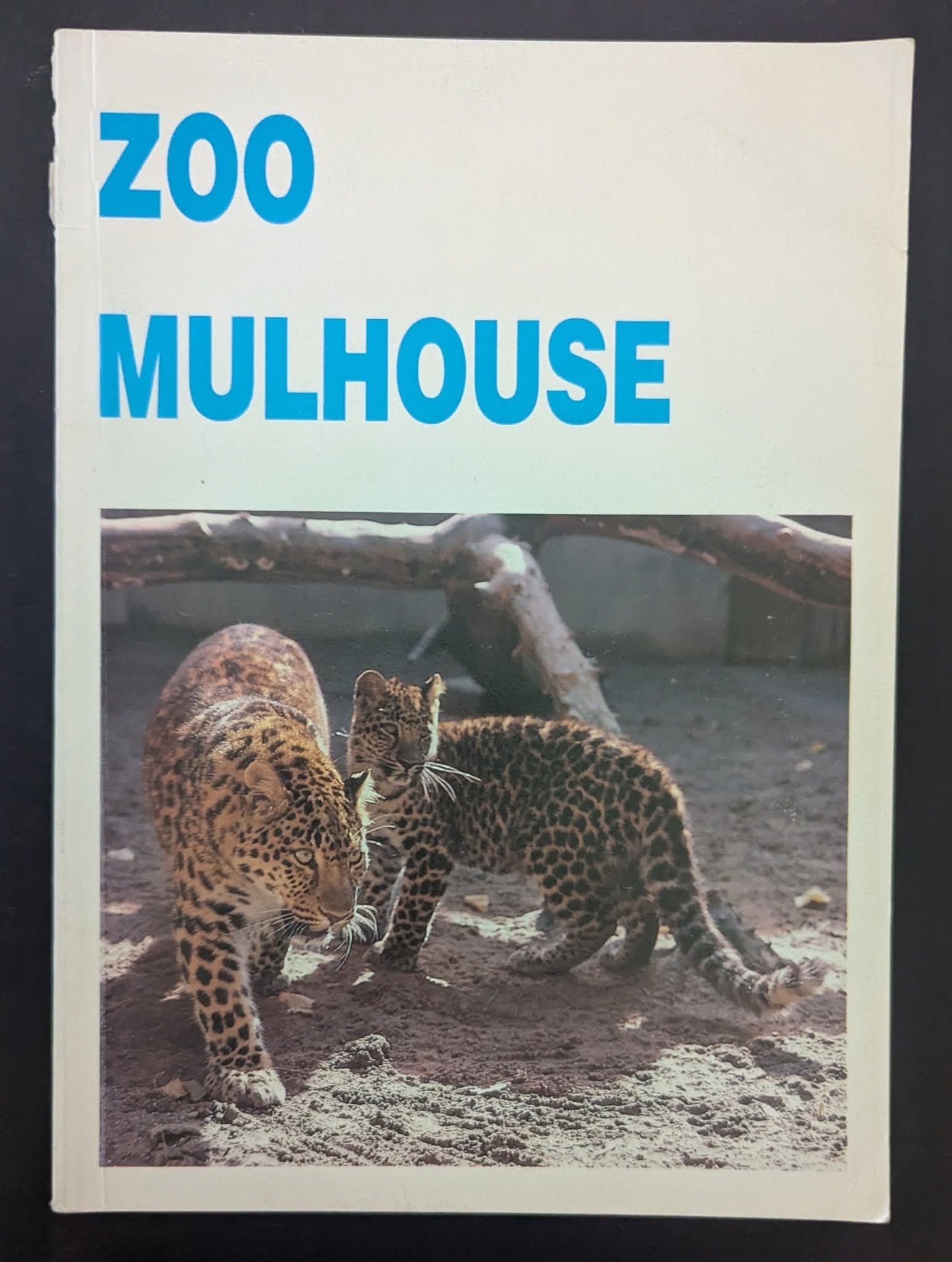 1986 Mulhouse Zoo Guide Book