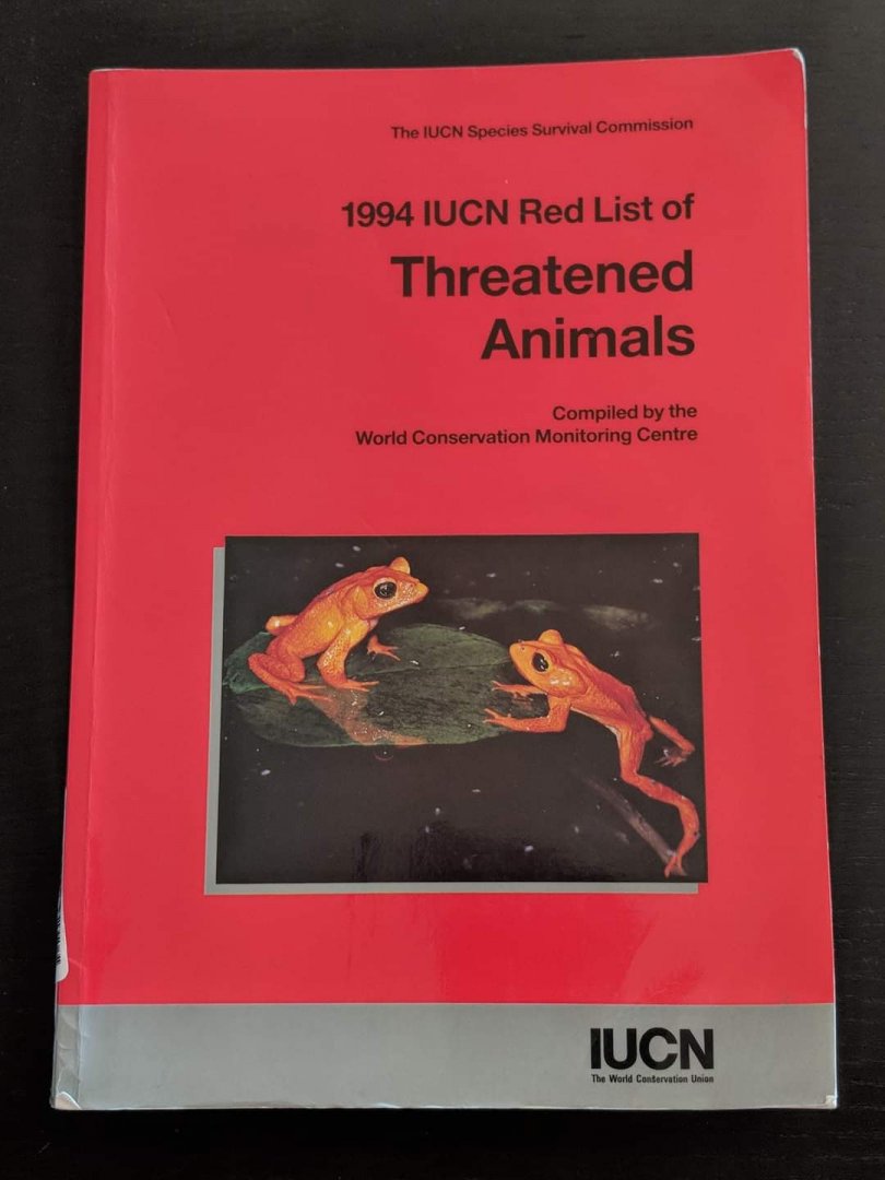 1994 IUCN Red List of Threatened Animals