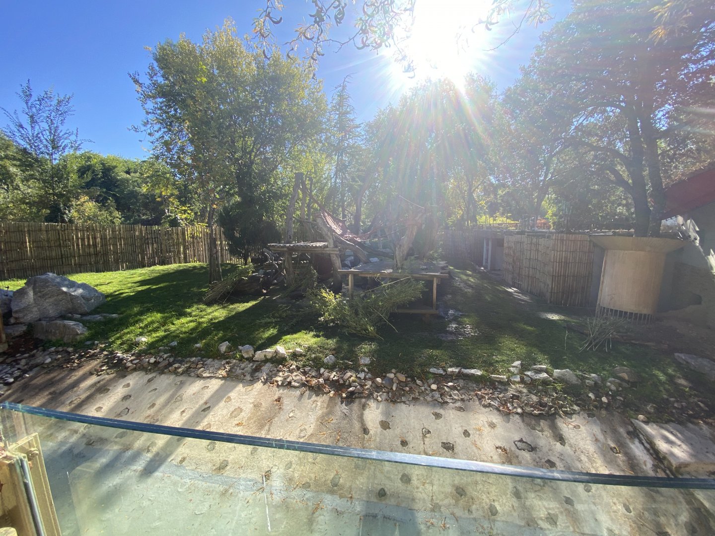 1st giant panda enclosure