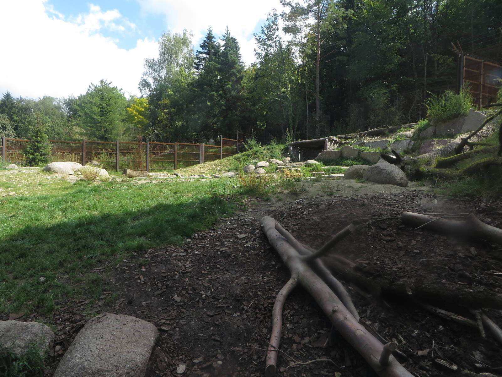 1st Polar bear enclosure