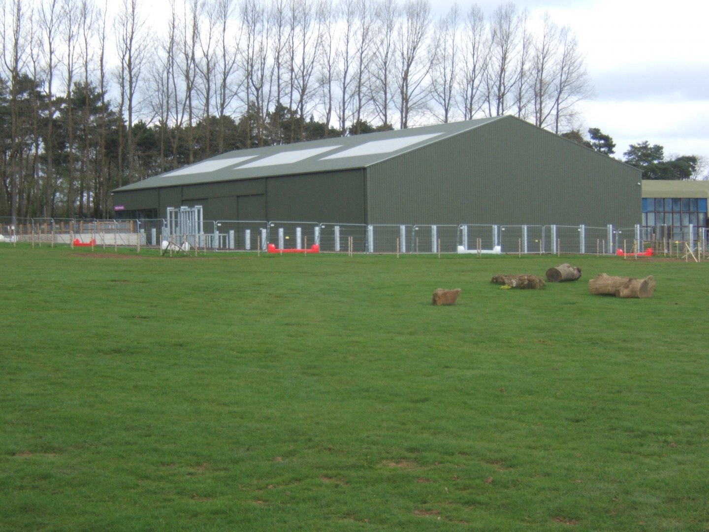 2/4/2017 View of new Elephant House Construction