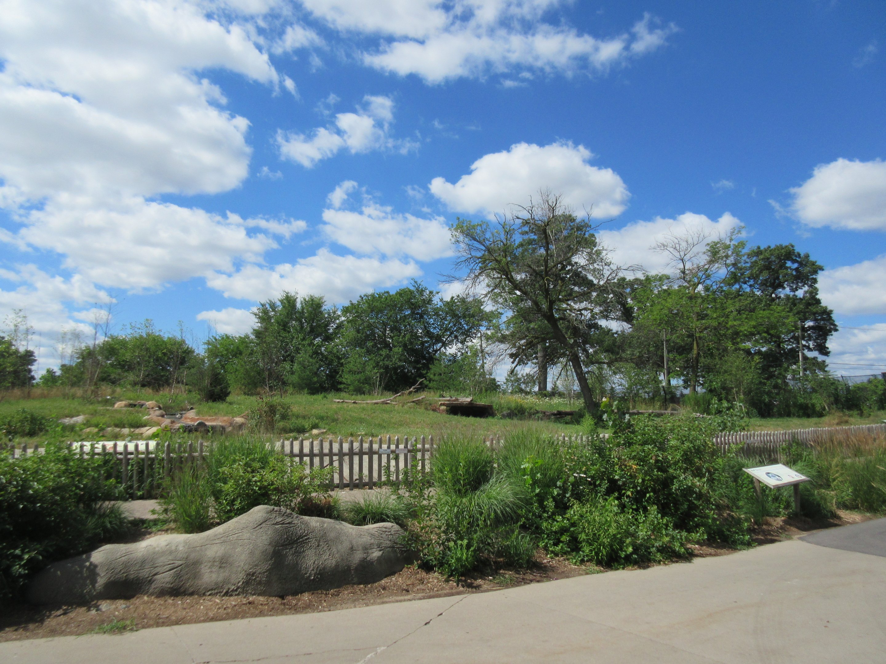 2-Acre Grey Wolf Exhibit - New in 2015