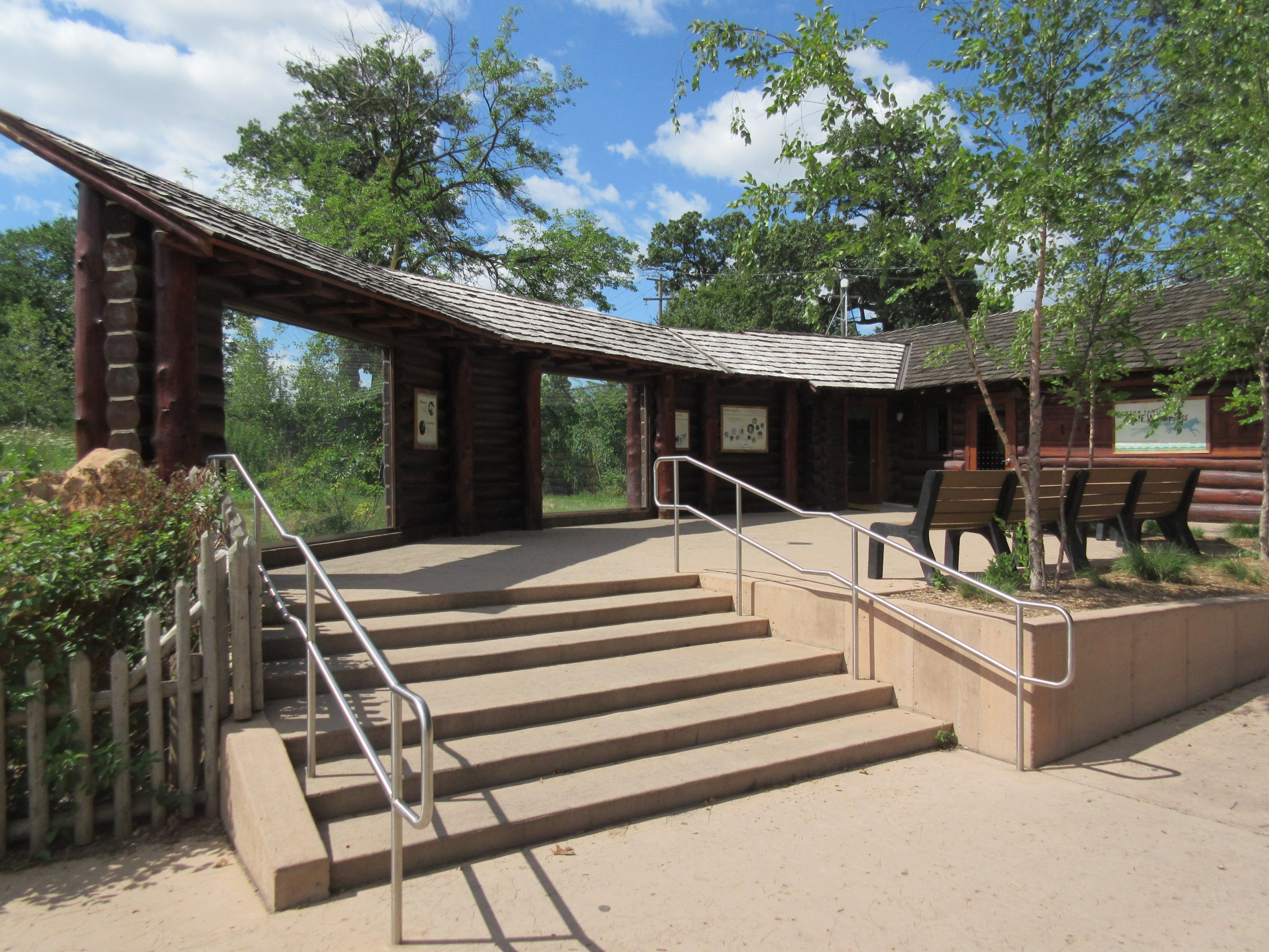 2-Acre Grey Wolf Exhibit - New in 2015