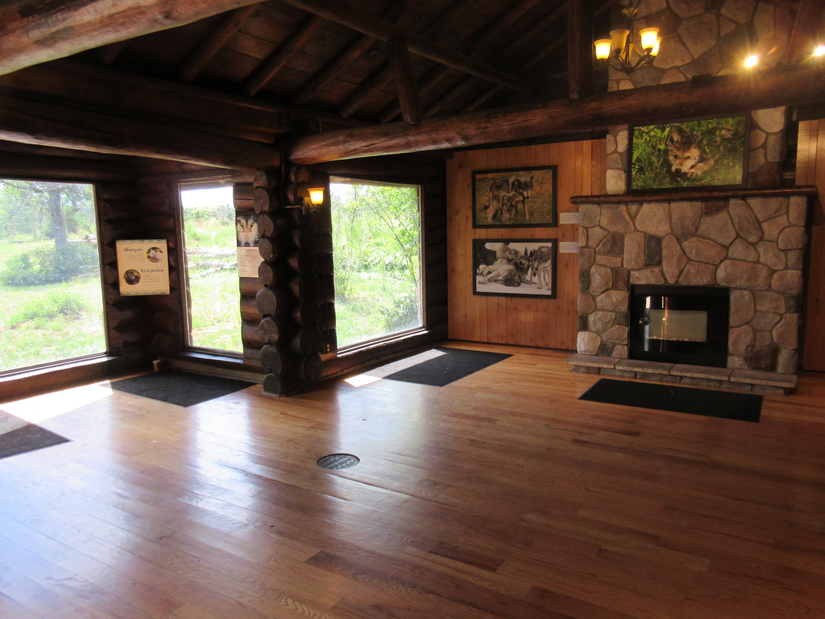 2-Acre Grey Wolf Exhibit - New in 2015