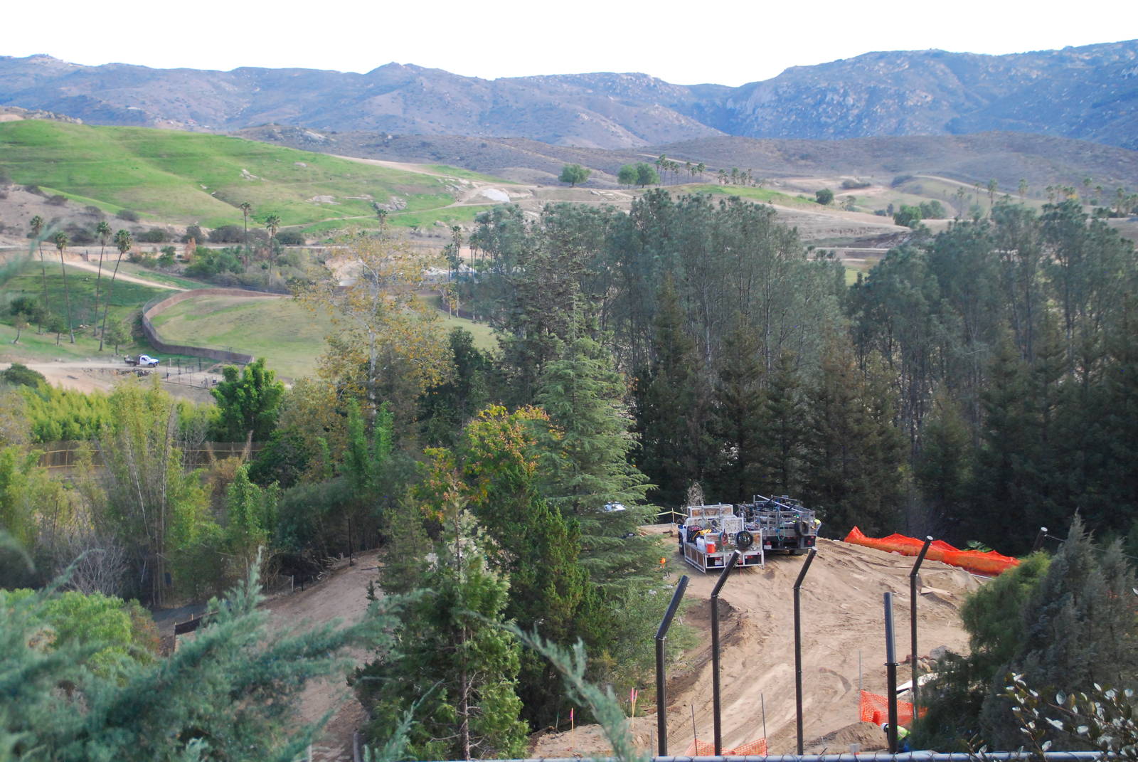 2013-12-19 SDZSP Tiger Trail Construction.