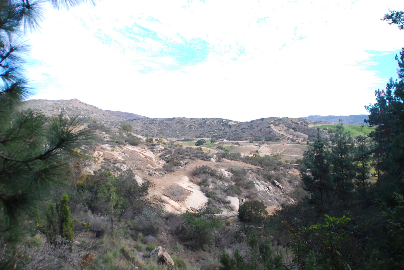 2013-12-19 SDZSP View of Valley and Old Lion exhibit