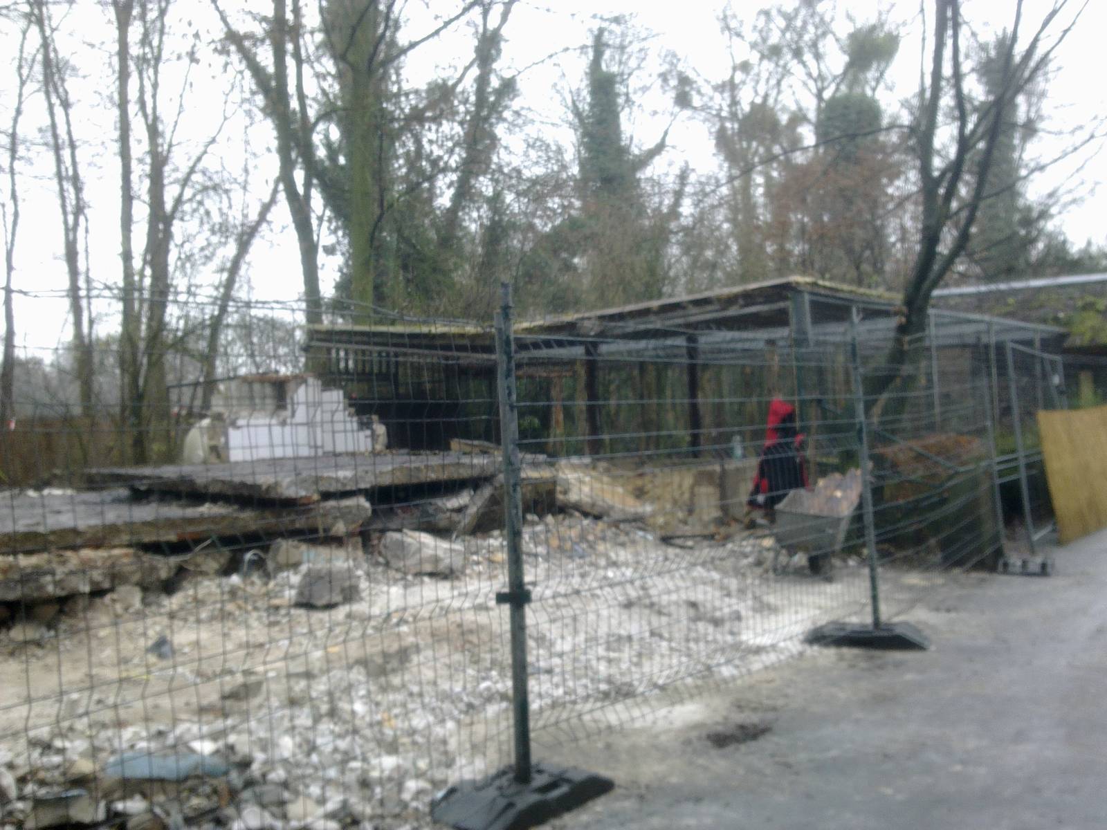 2013-12 Hamm demolished lion house