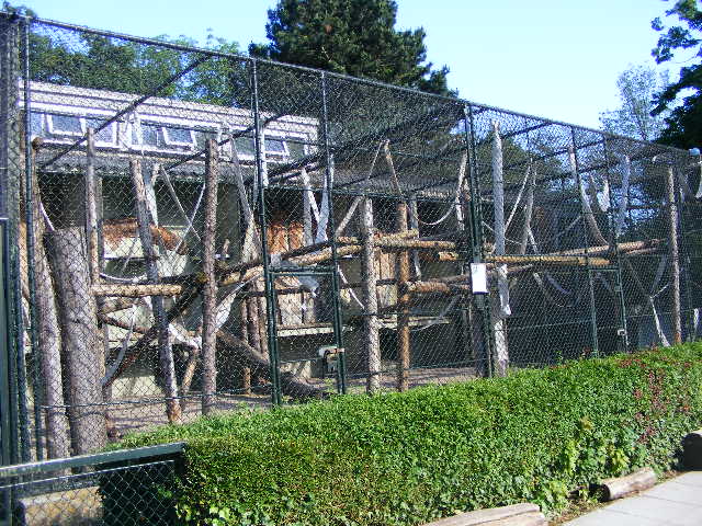 201306 Heidelberg Zoo Hulman outdoor cage