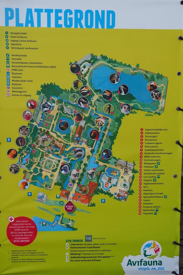 2022 map of Avifauna, 2022-08-28