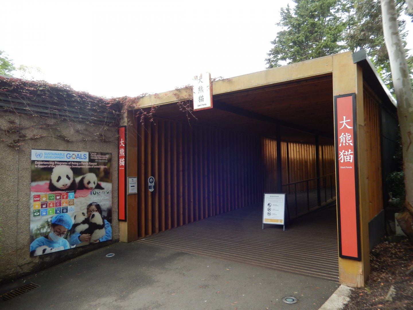 21/5/2017 - Entering the Giant Panda Complex