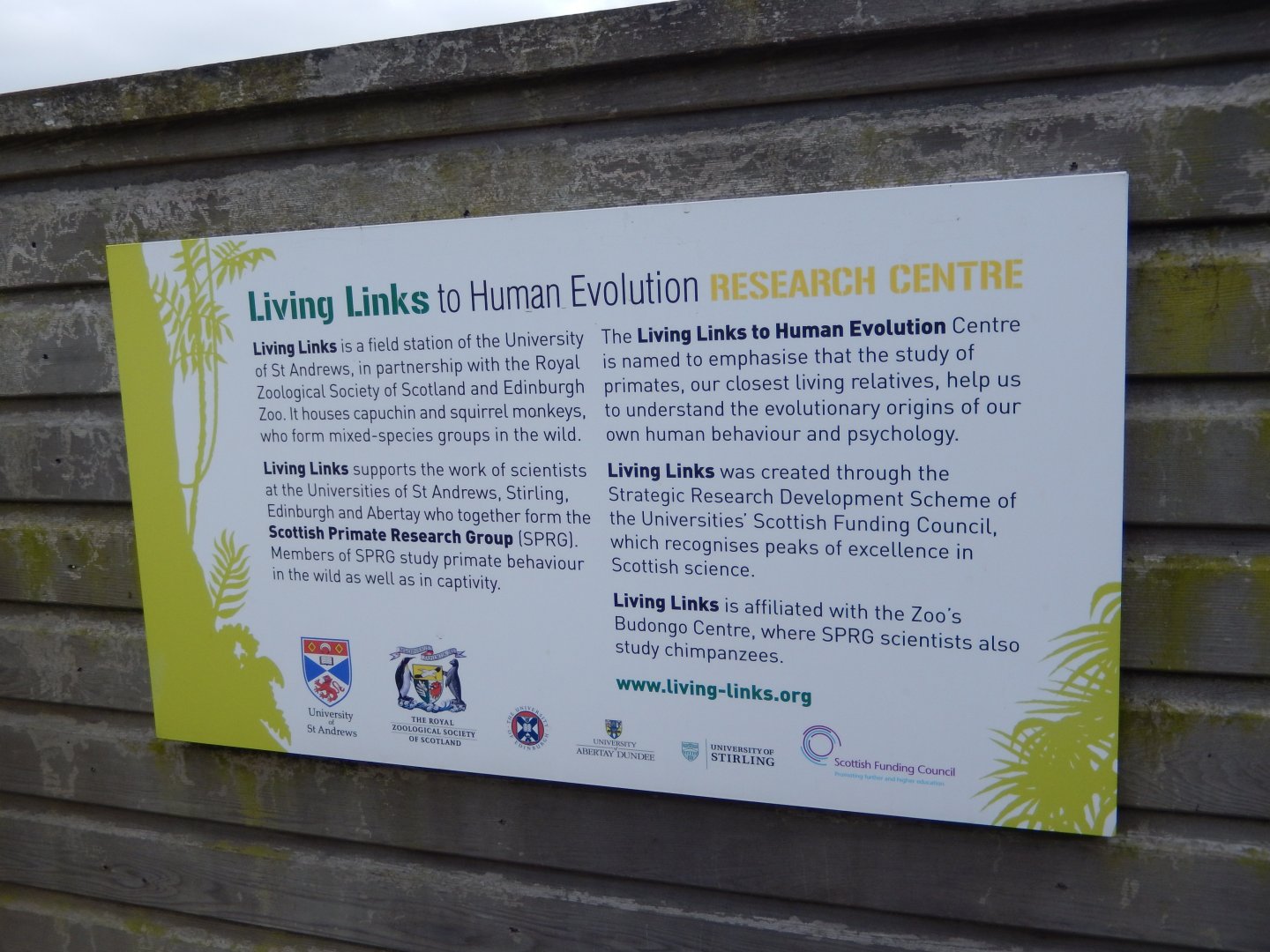 21/5/2017 - Living Links Info Sign