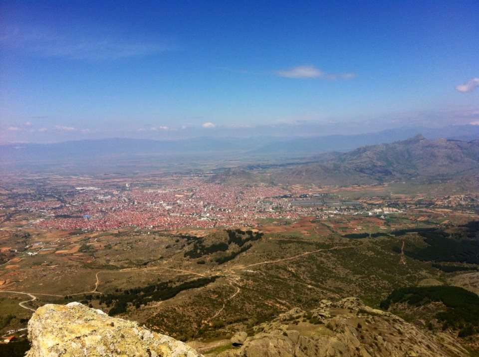 23th April, 1,200 m above sea level - above town of Prilep