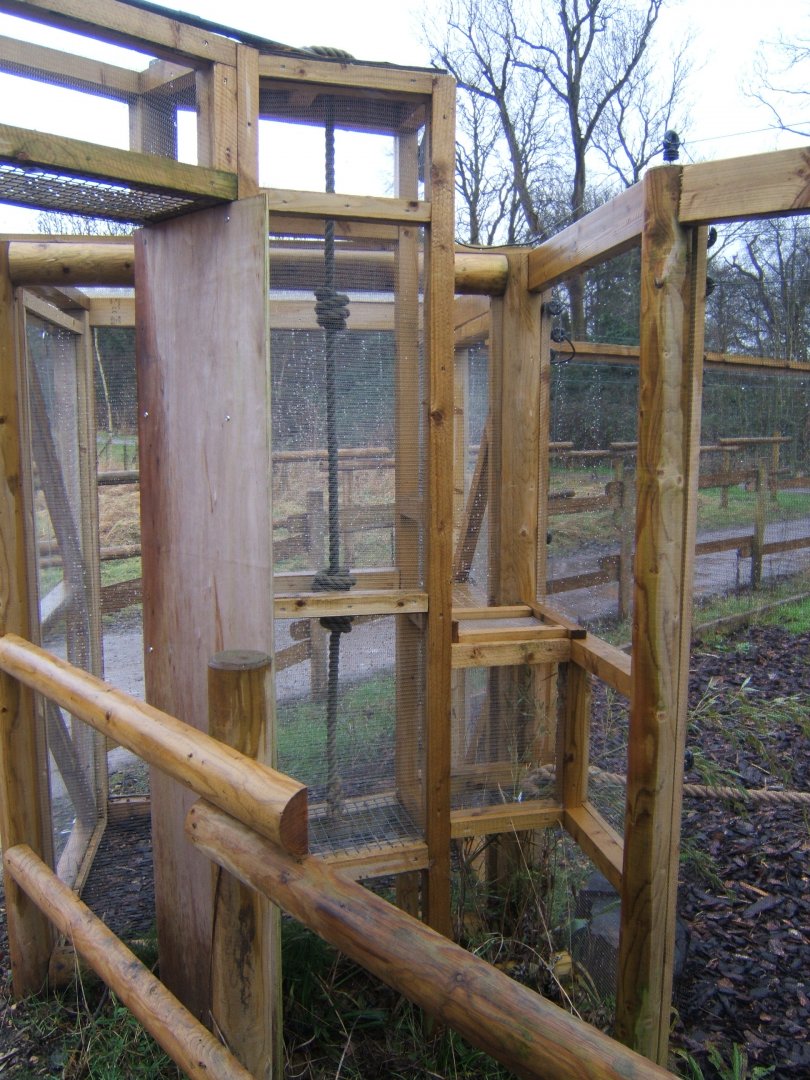 29/1/2017 View of the Lake Alaotra Gentle Lemur exhibit