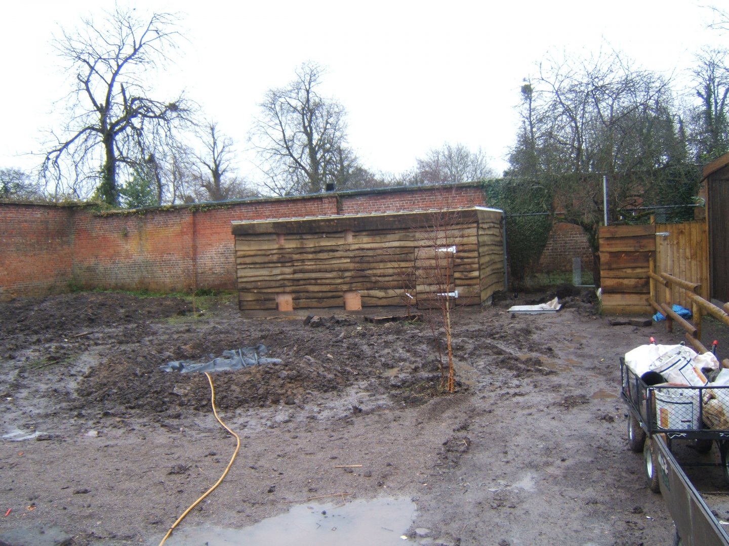 29/1/2017 View of work in walled gardens