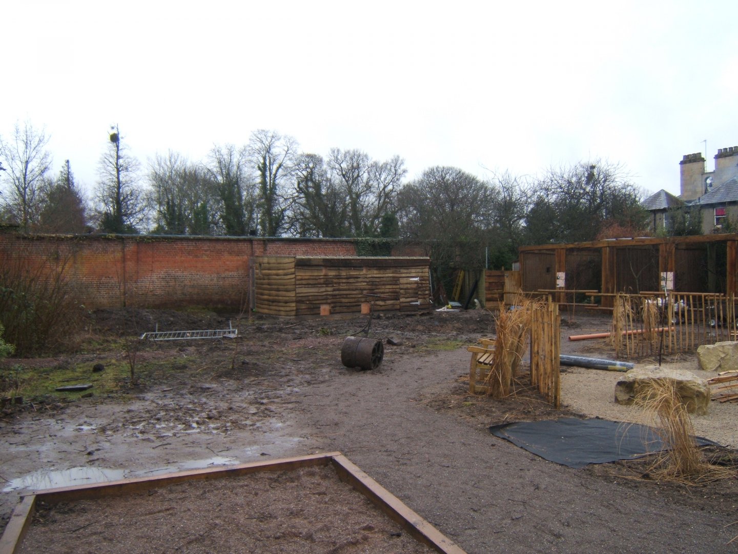 29/1/2017 View of work in walled gardens