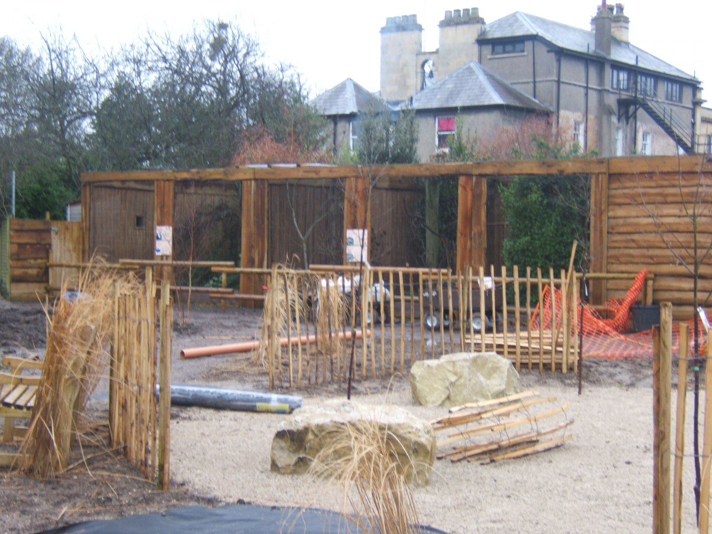 29/1/2017 View of work in walled gardens