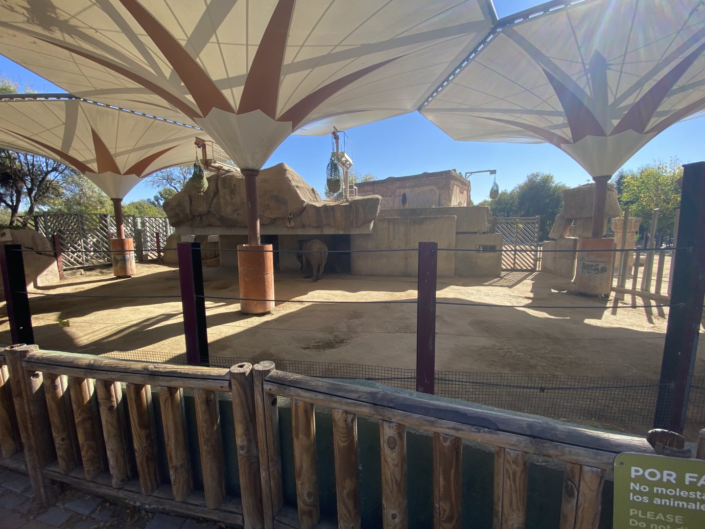 2nd part of Sumatran elephant enclosure