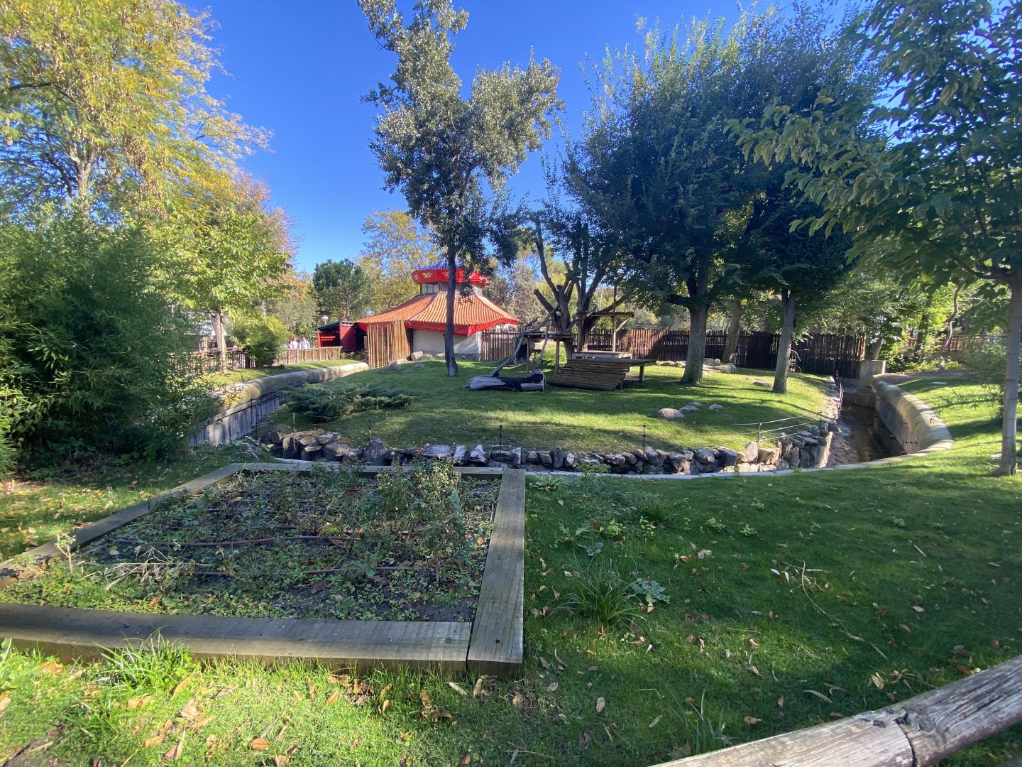 2nd view of 2nd giant panda enclosure