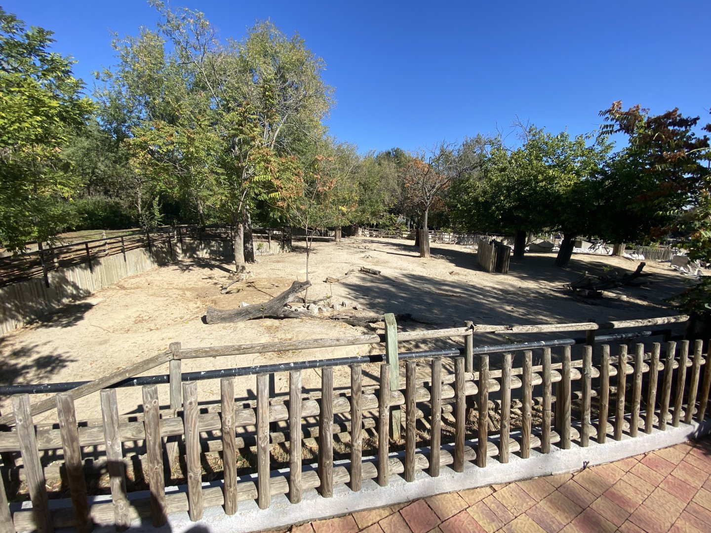 2nd view of mixed African enclosure