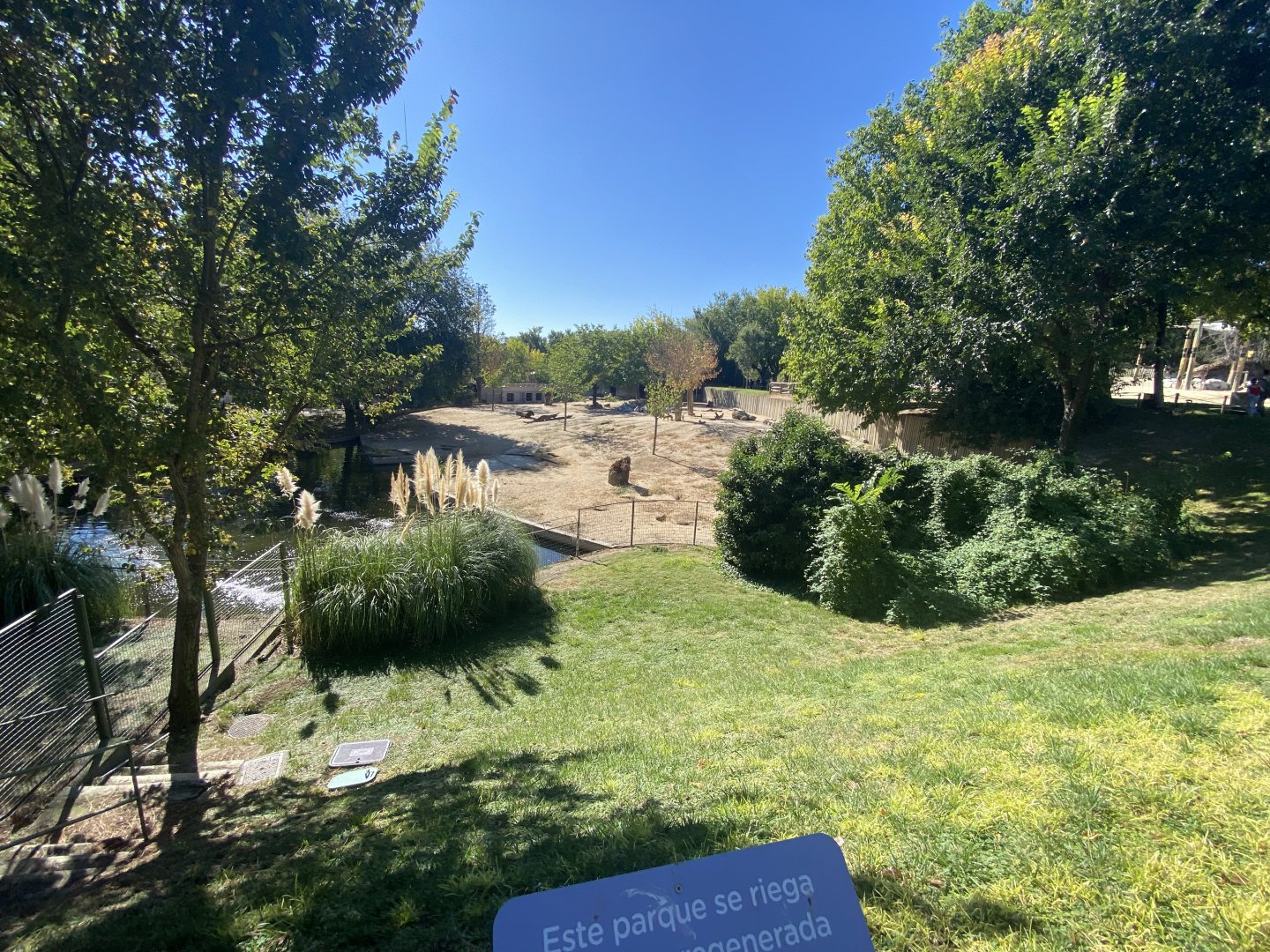 2nd view of mixed South American enclosure