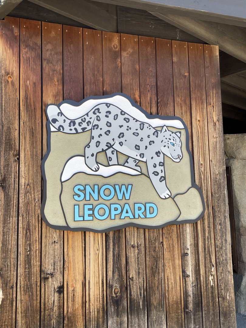 3/22/2025 - New Snow Leopard Sign