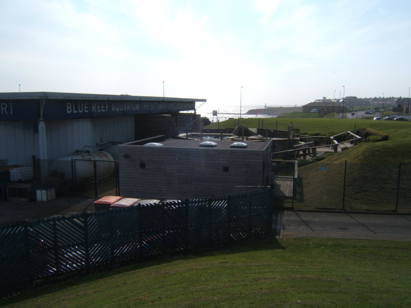 30/4/17 View of Common Seal pool from outside the centre