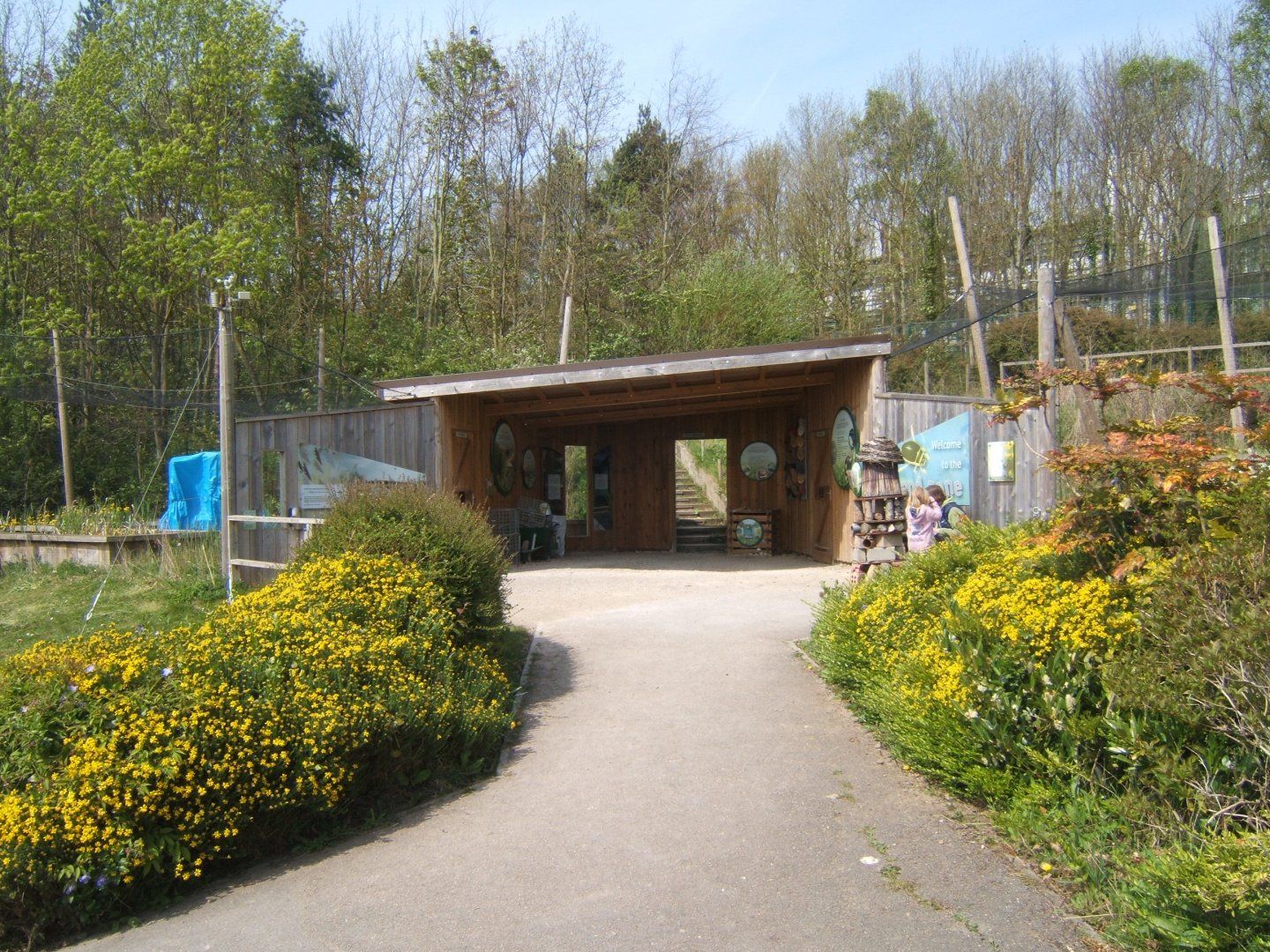 30/4/2017 View of pond dipping area