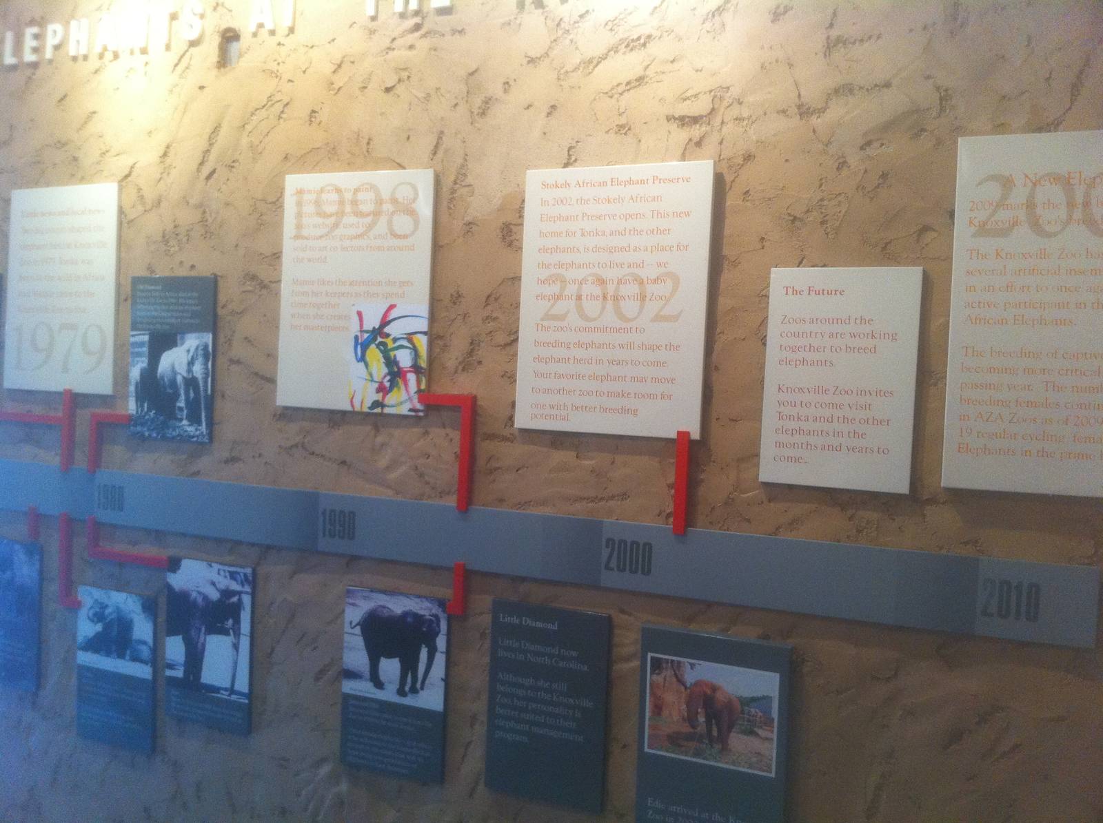 4/2/2013 - Knoxville Zoo Elephant Timeline