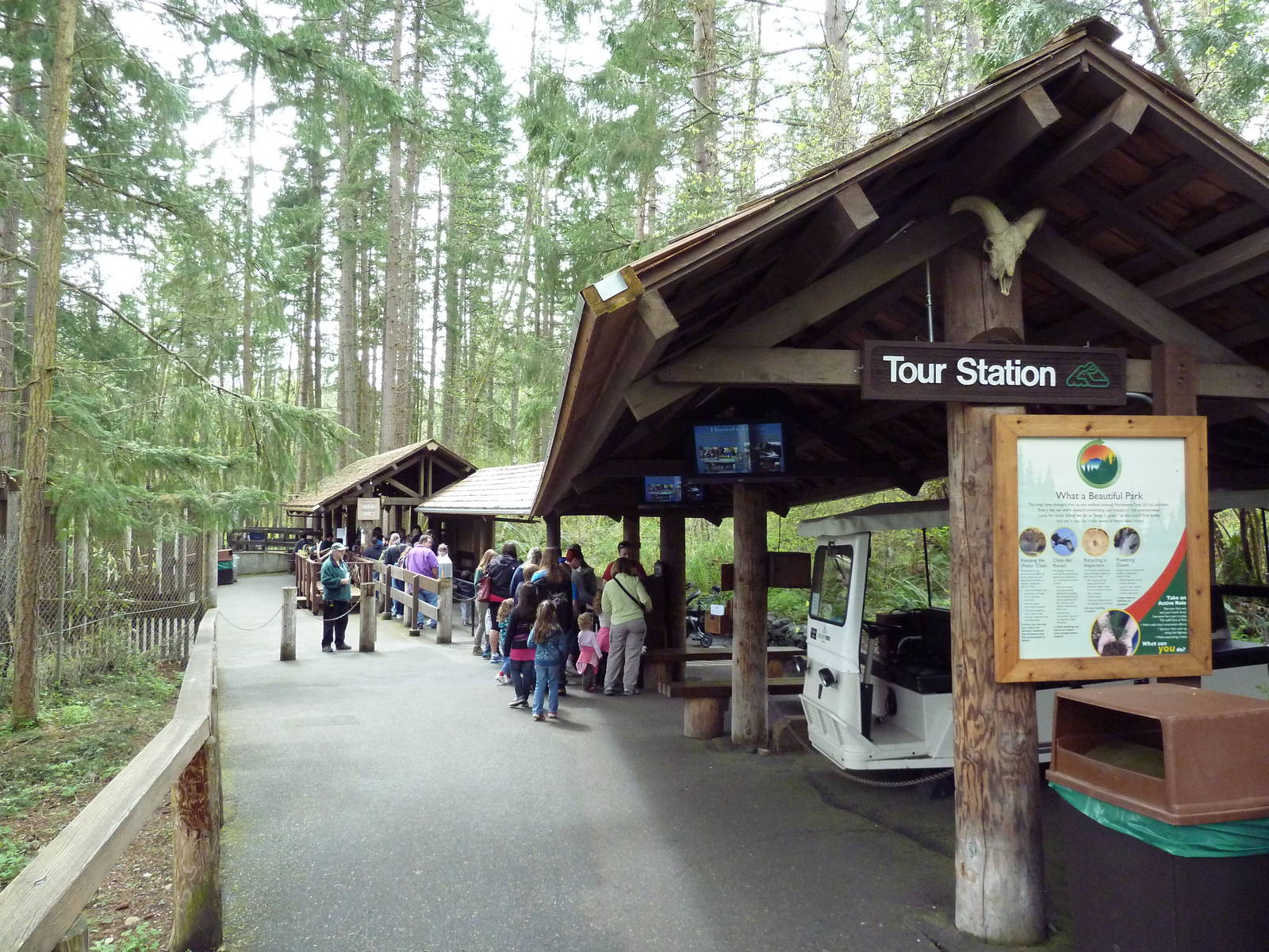 435-Acre Enclosure - Tram Tour Station