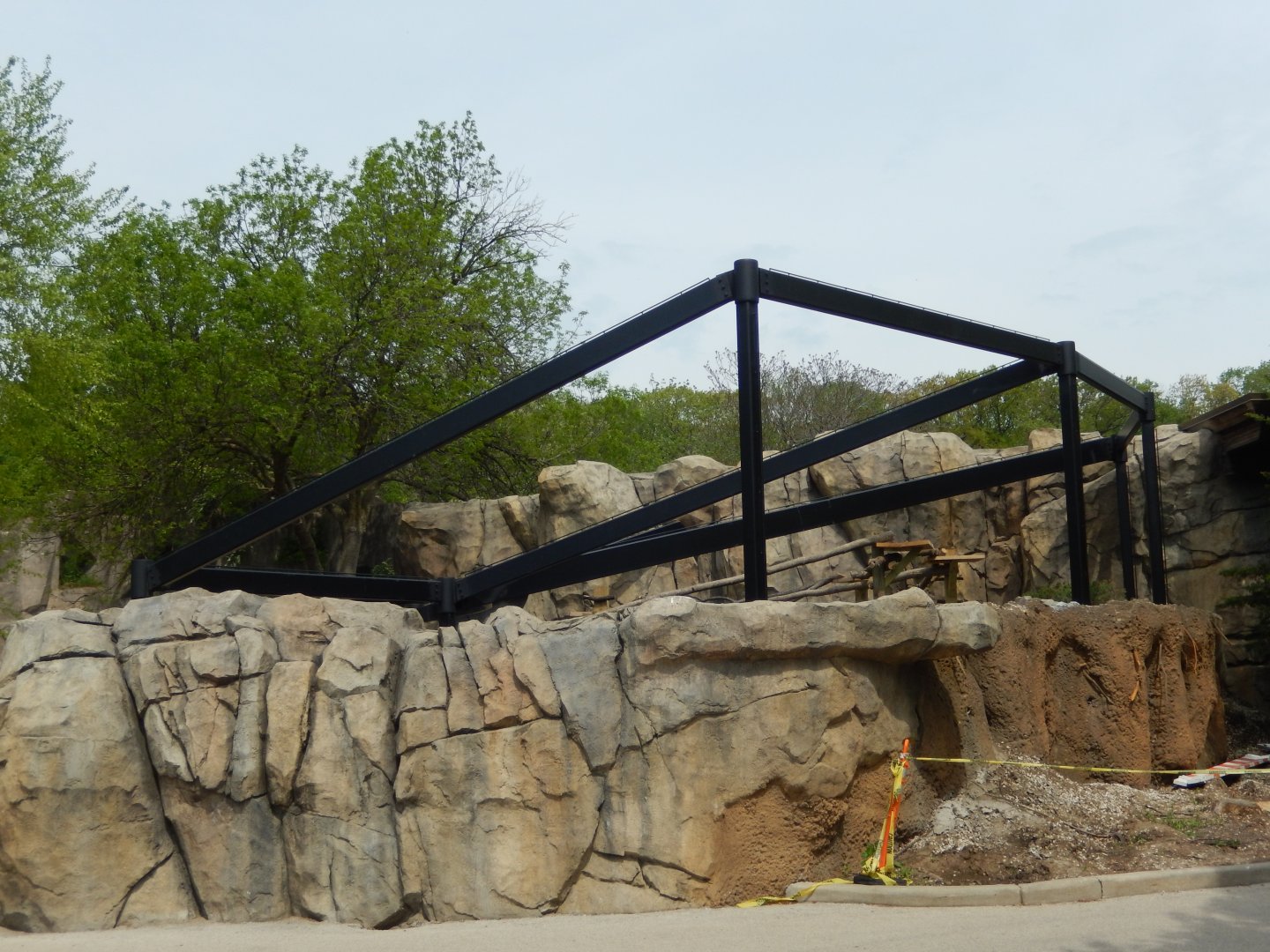 5/17/2017 - Red Panda Exhibit Renovation Support Poles