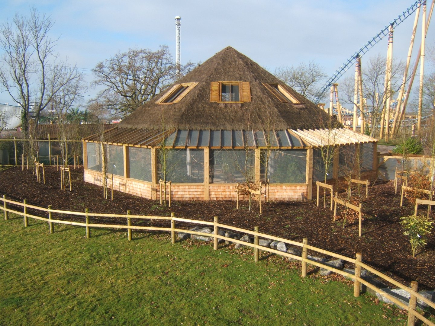 5/2/2017 View of the Lorikeet feeding Aviary