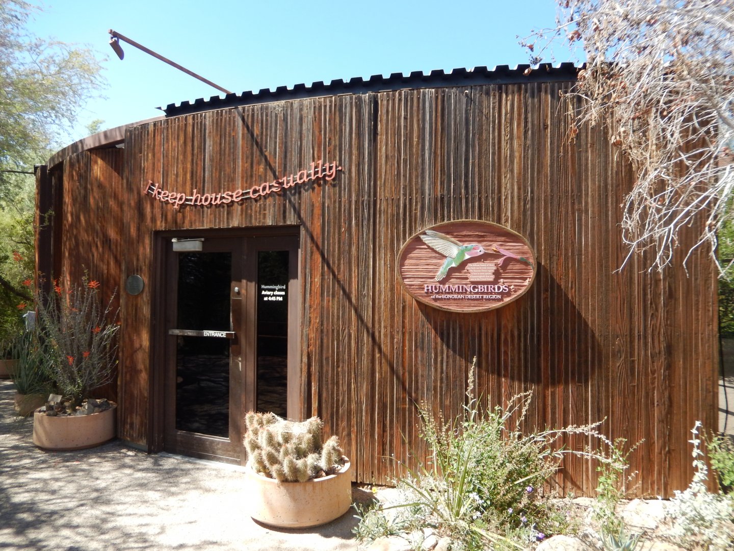 5/8/2022 - Hummingbird Aviary Entrance