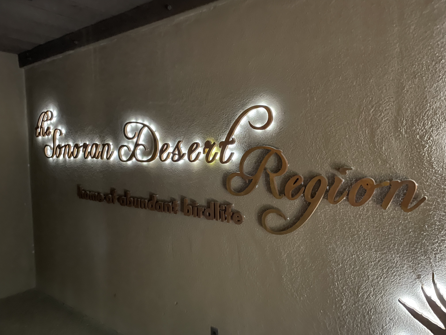 5/8/2022 - Lighted Aviary Sign