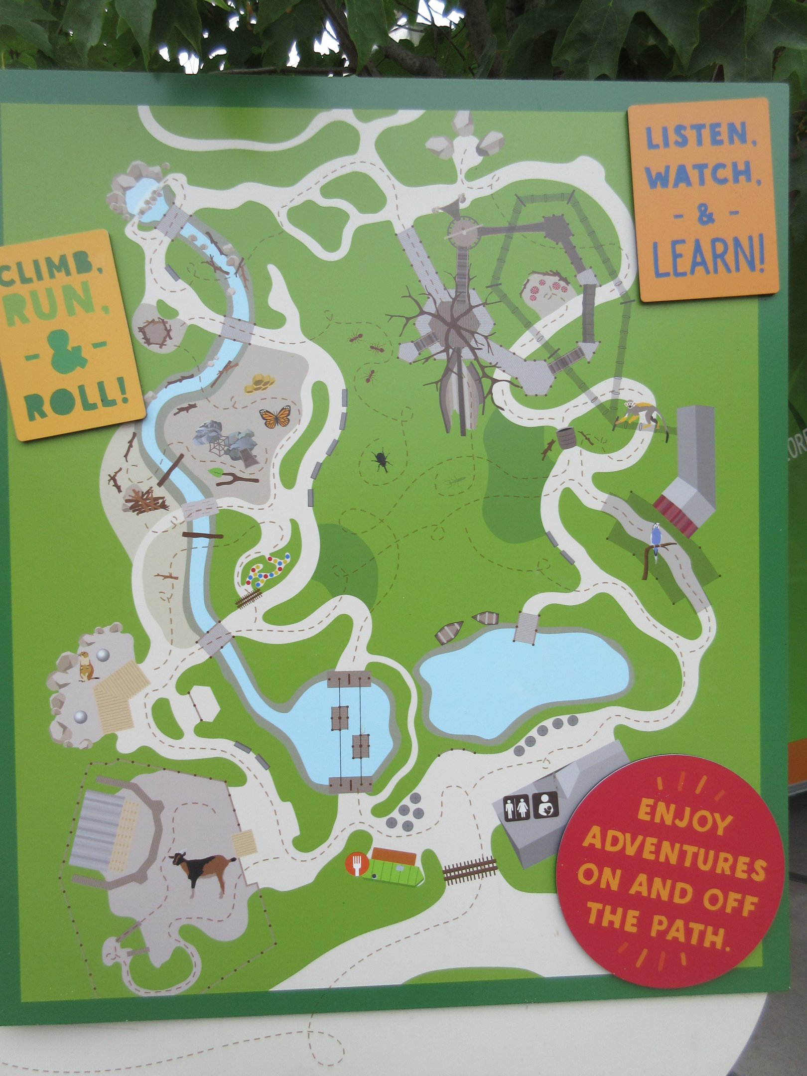 5-Acre Children's Adventure Trails - Map