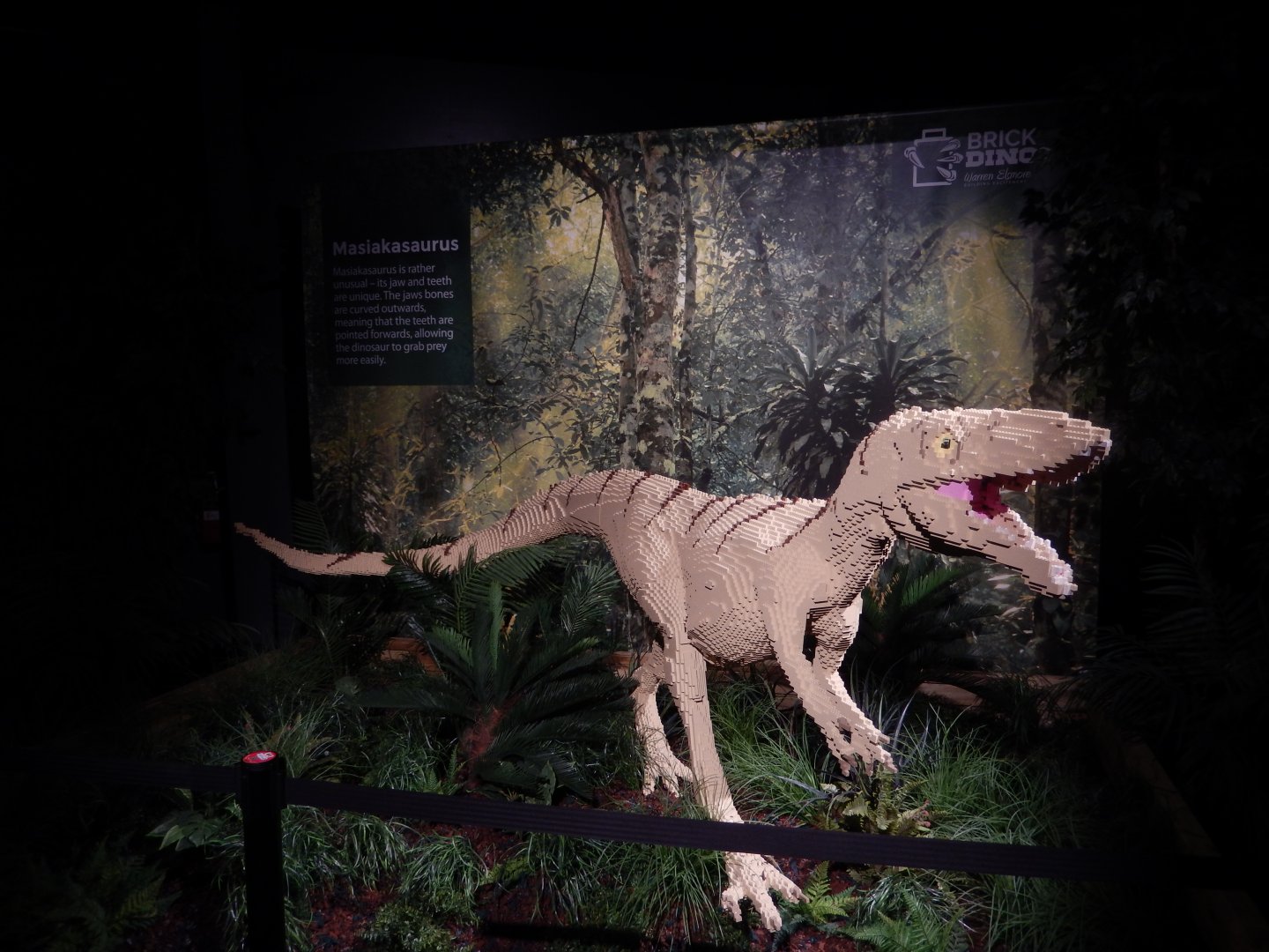 6/11/2019 - Brick Dinos Summer Special Exhibit - Masiakasaurus