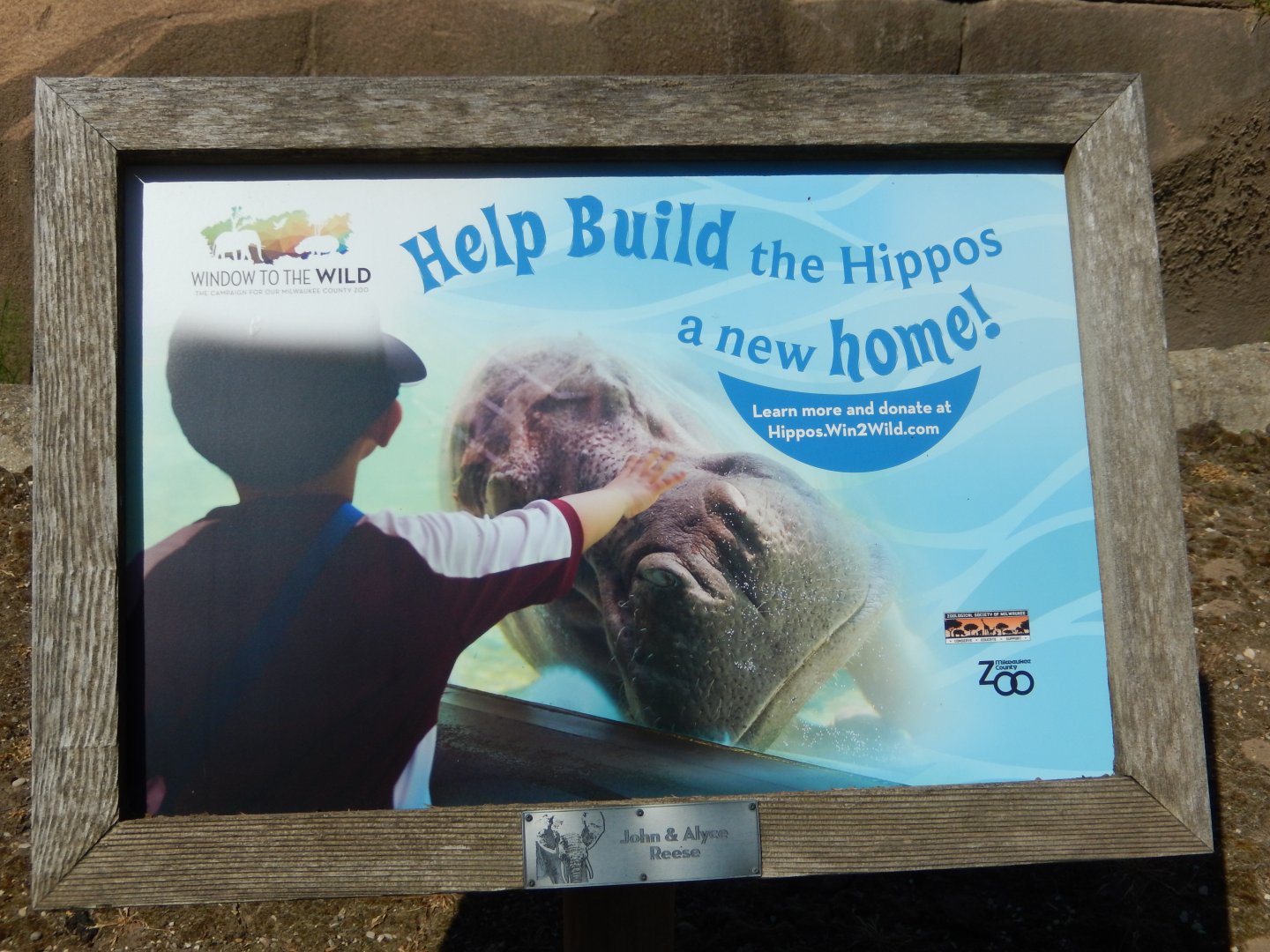 6/11/2019 - Window to the Wild Sign