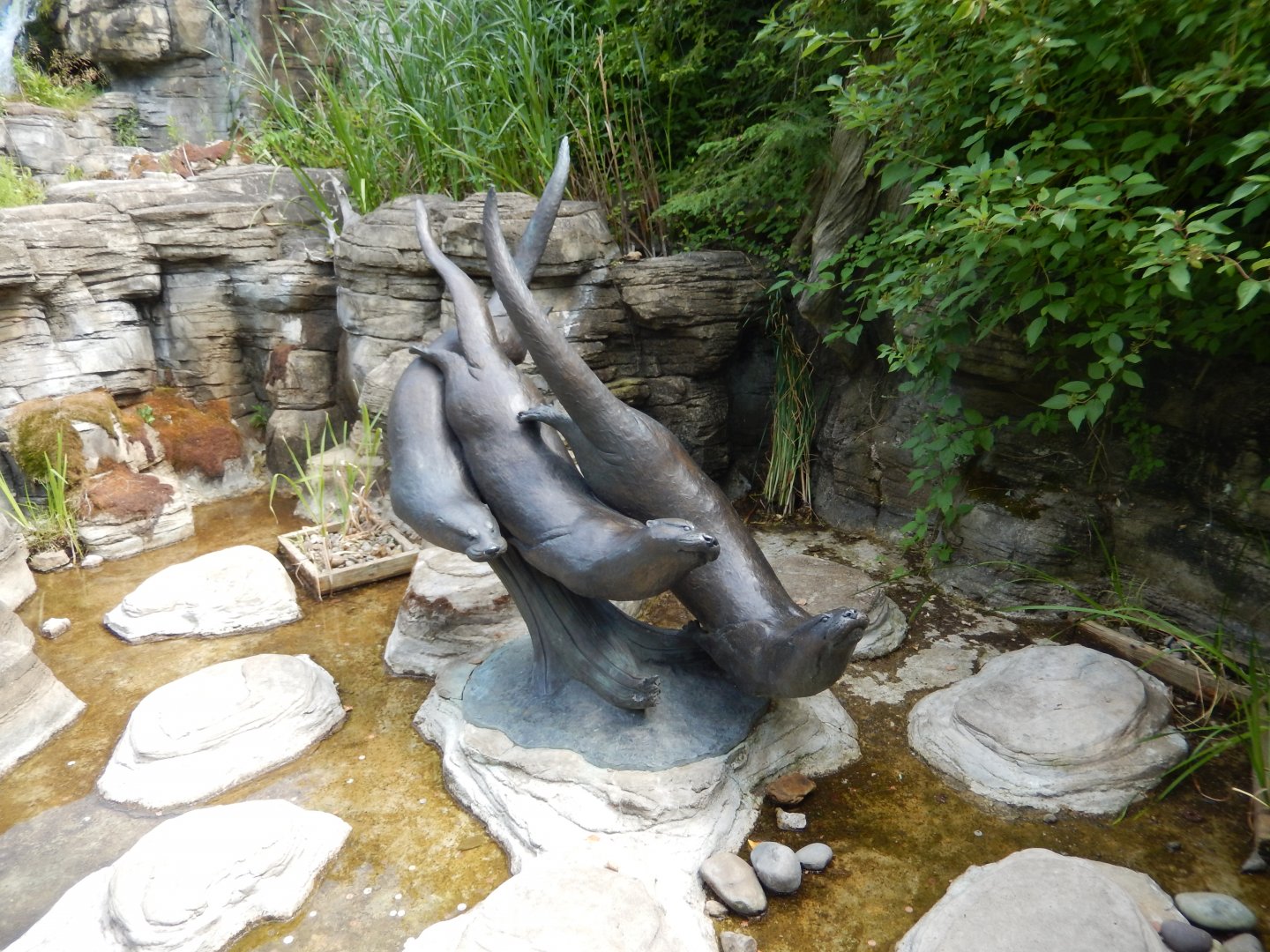 6/17/2018 - Otter Statue