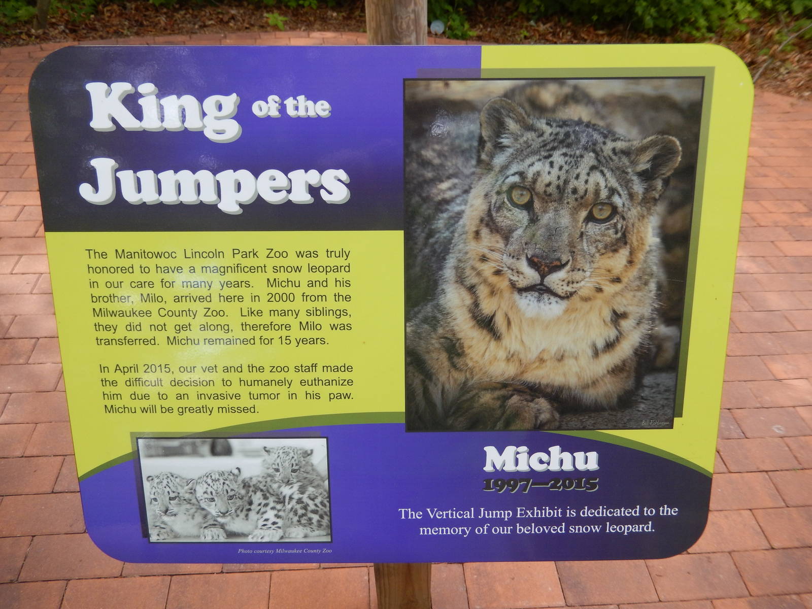 6/23/2016 - Michu Information Sign