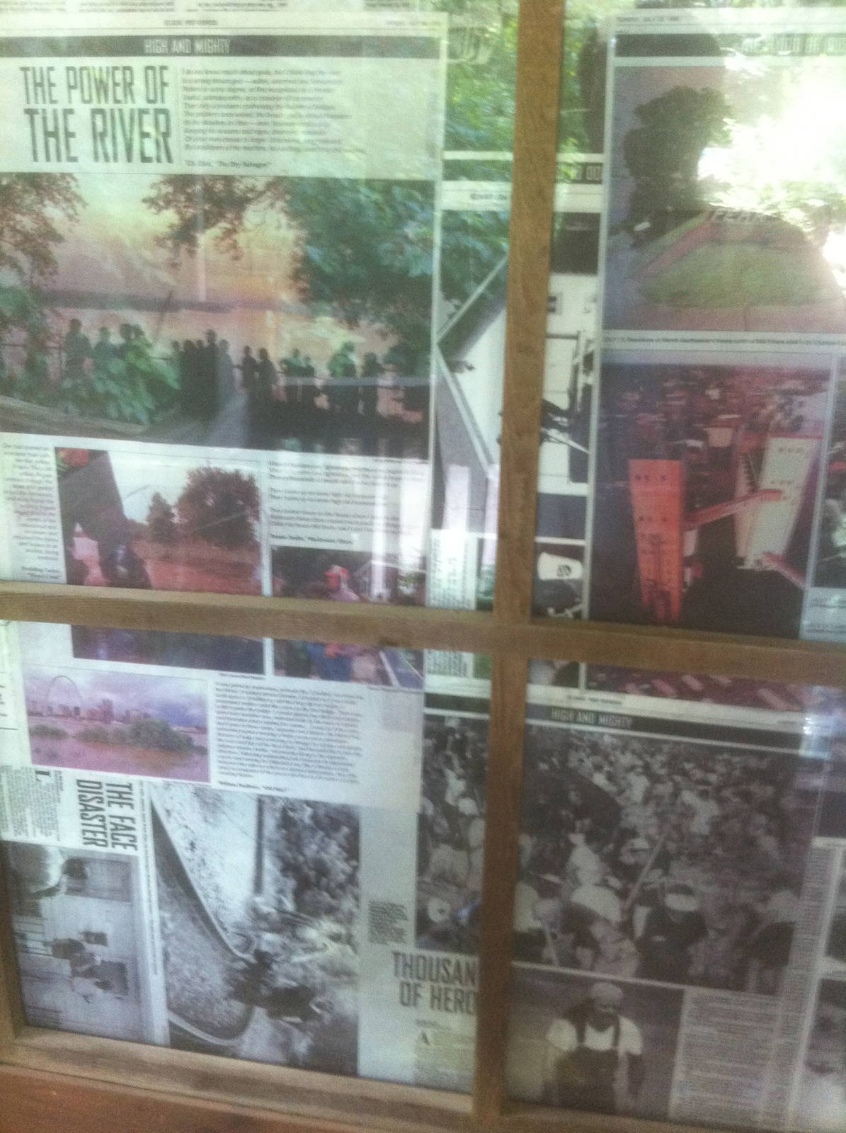 7/5/2013 - Cabin w/ Info About the Flood of 1993