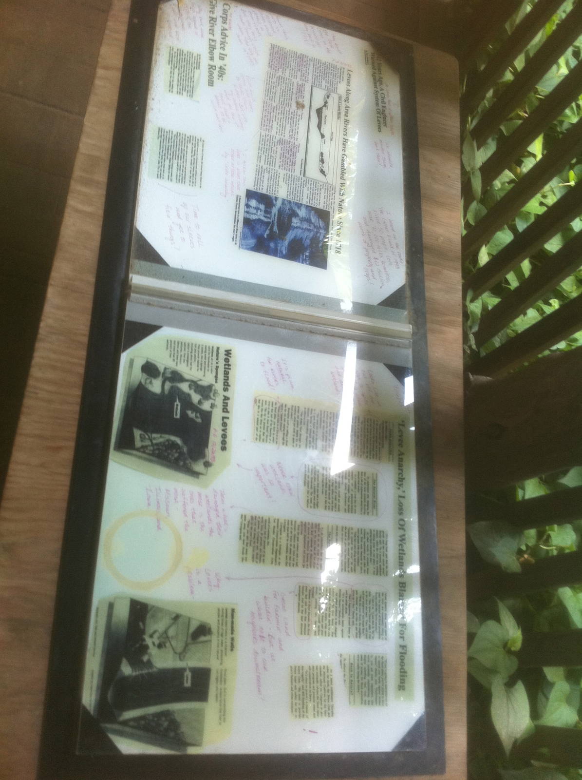 7/5/2013 - Cabin w/ Info About the Flood of 1993